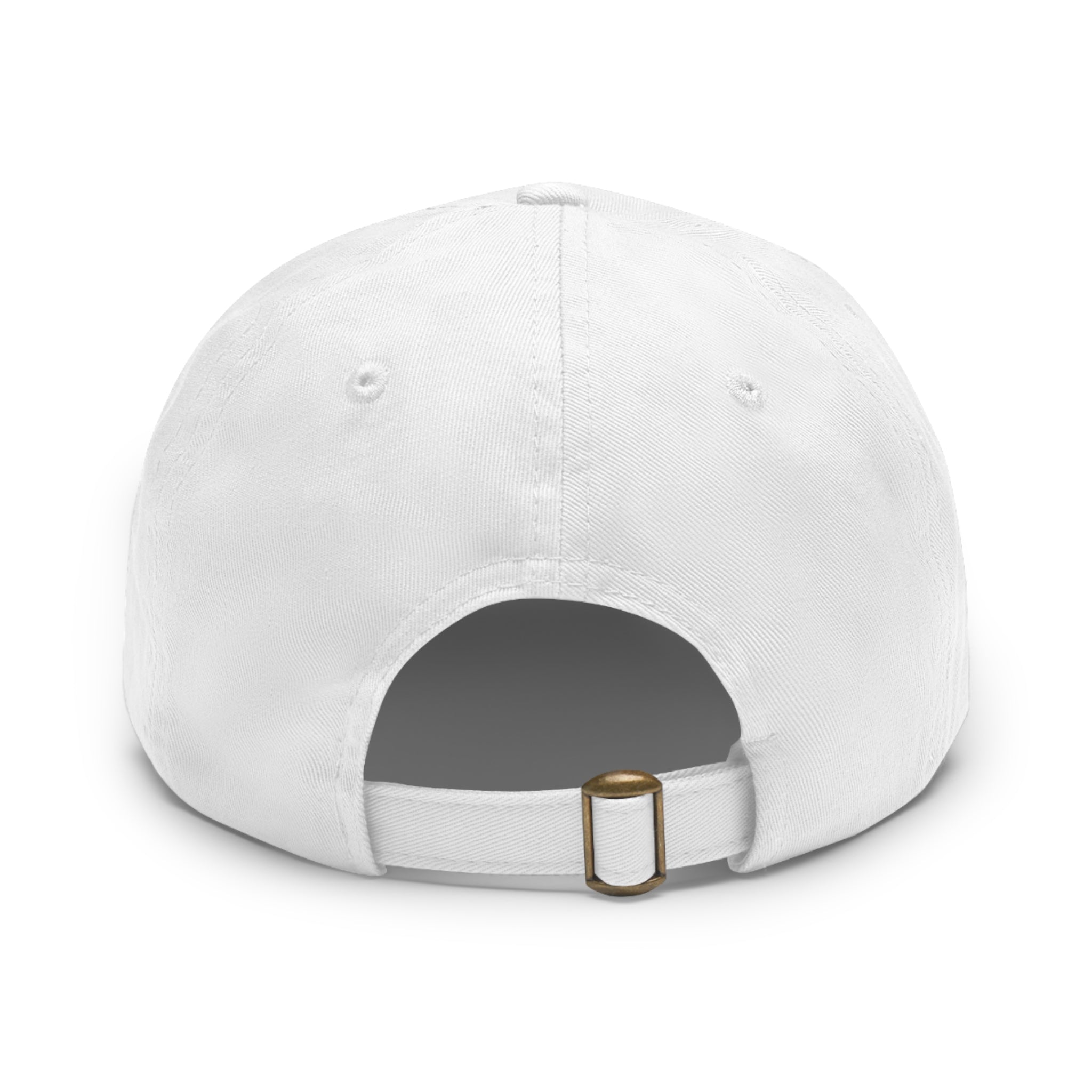 WHOLELOTTABILLY Dad Hat with Leather Patch (Rectangle)