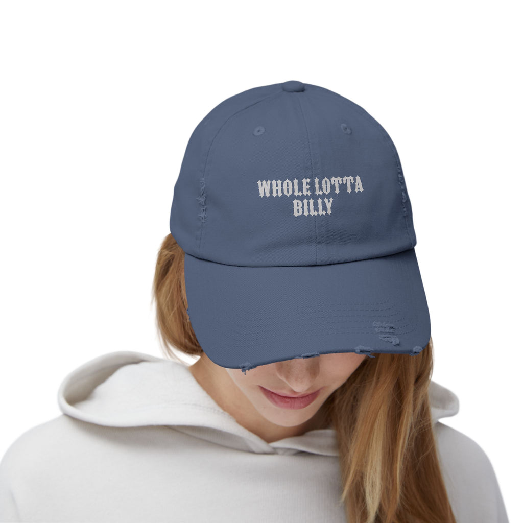WHOLELOTTABILLY Distressed Cap