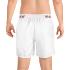WHOLELOTTABILLY Men's Mid-Length Swim Shorts