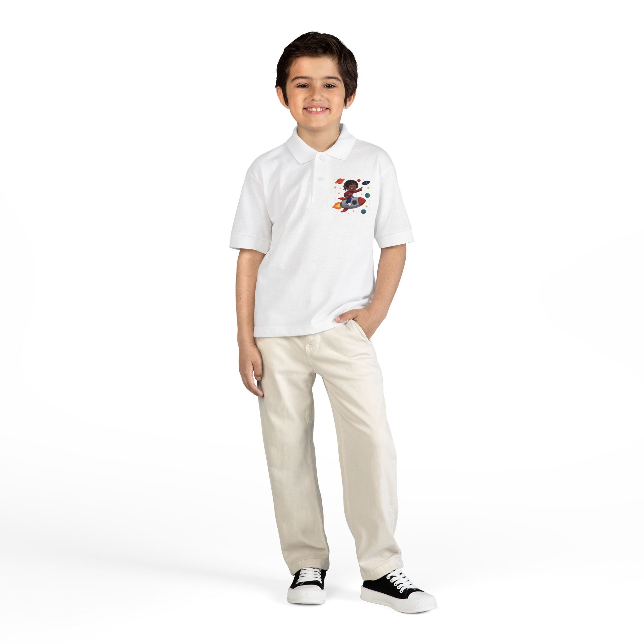 WHOLELOTTABILLY Youth Jersey Polo SHIRT