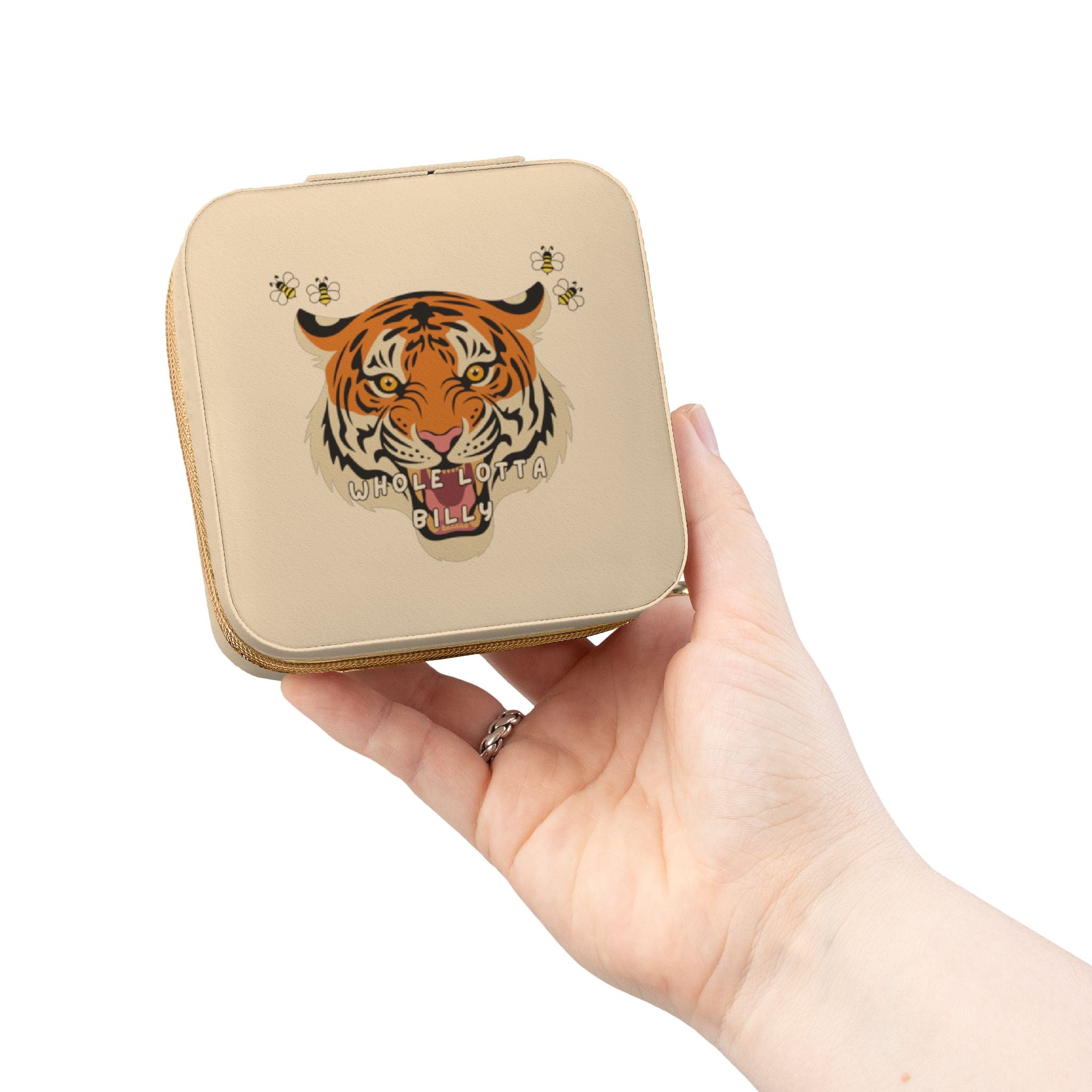 WHOLELOTTABILLY Jewelry Travel Case