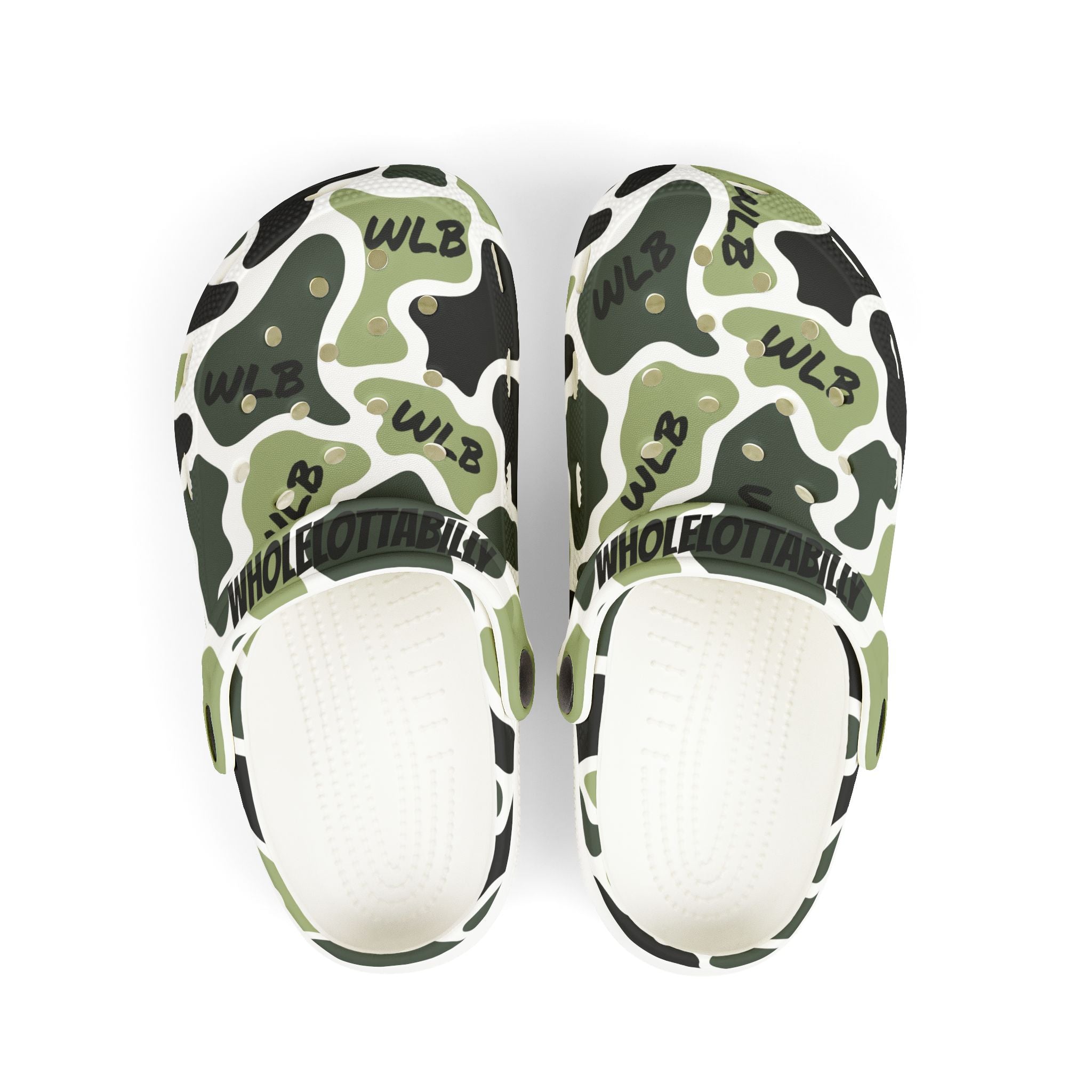 WHOLELOTTABILLY Kid's Foam Clogs