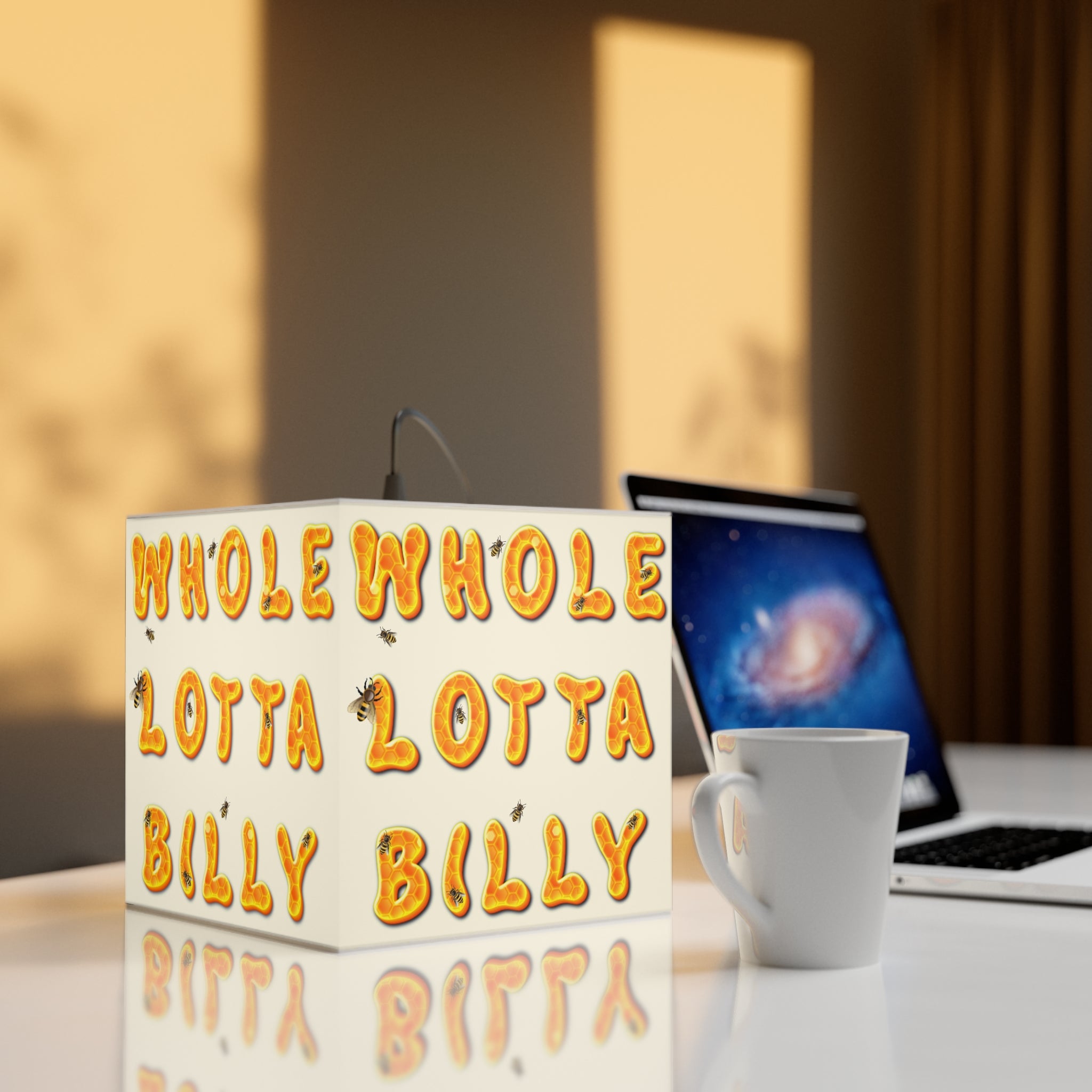 WHOLELOTTABILLY Light Cube Lamp
