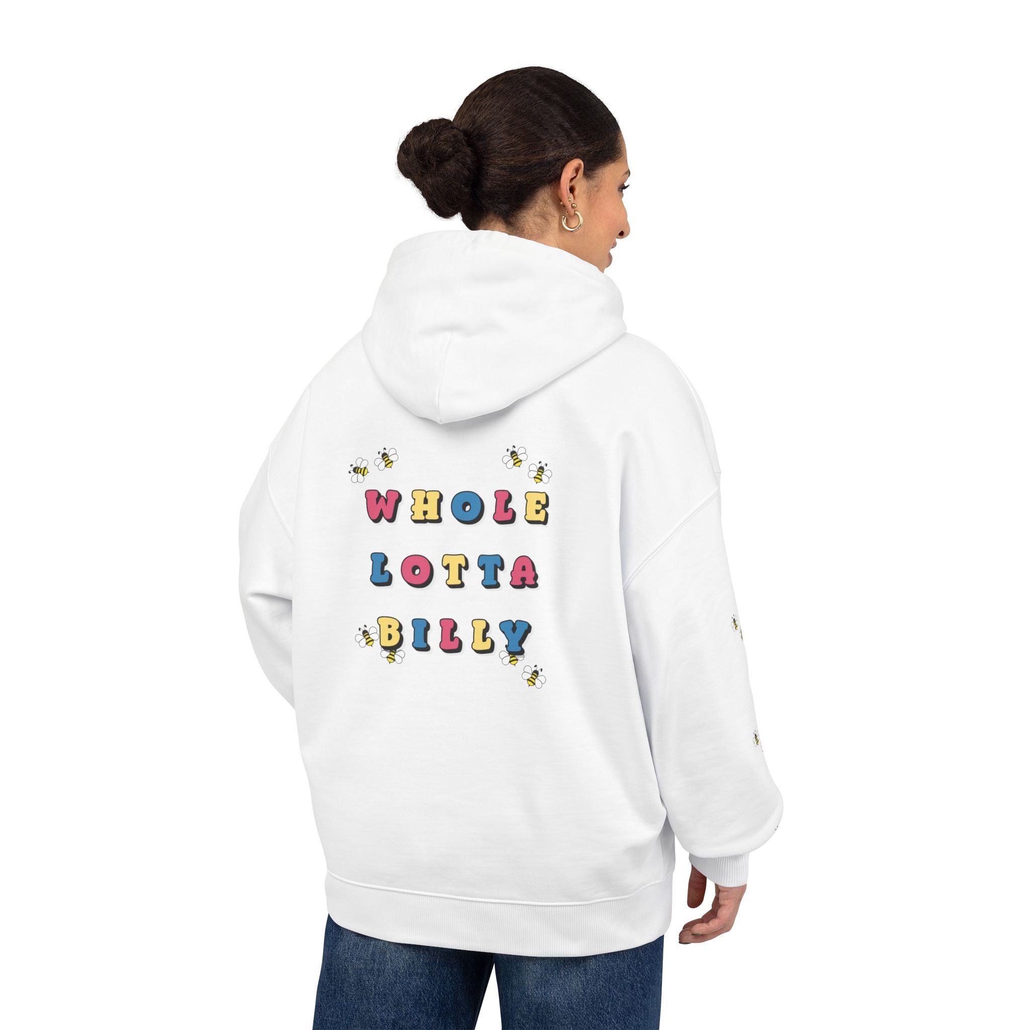 WHOLELOTTABILLY Unisex Organic Relaxed Hoodie