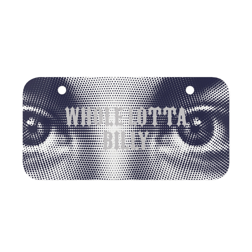 WHOLELOTTABILLY Mini License Plate