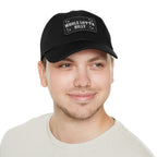 WHOLELOTTABILLY Dad Hat with Leather Patch (Rectangle)