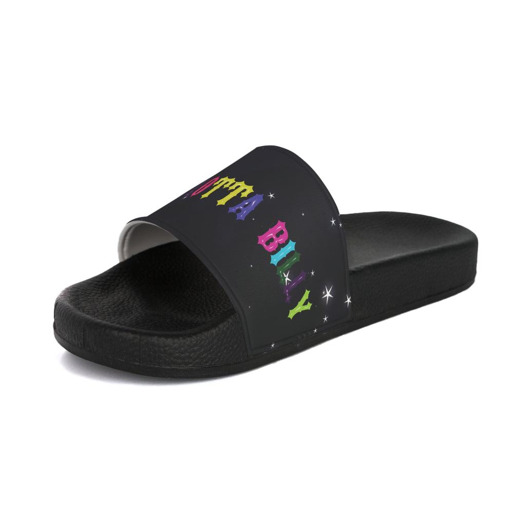 WHOLELOTTABILLY Men's Slide Sandals