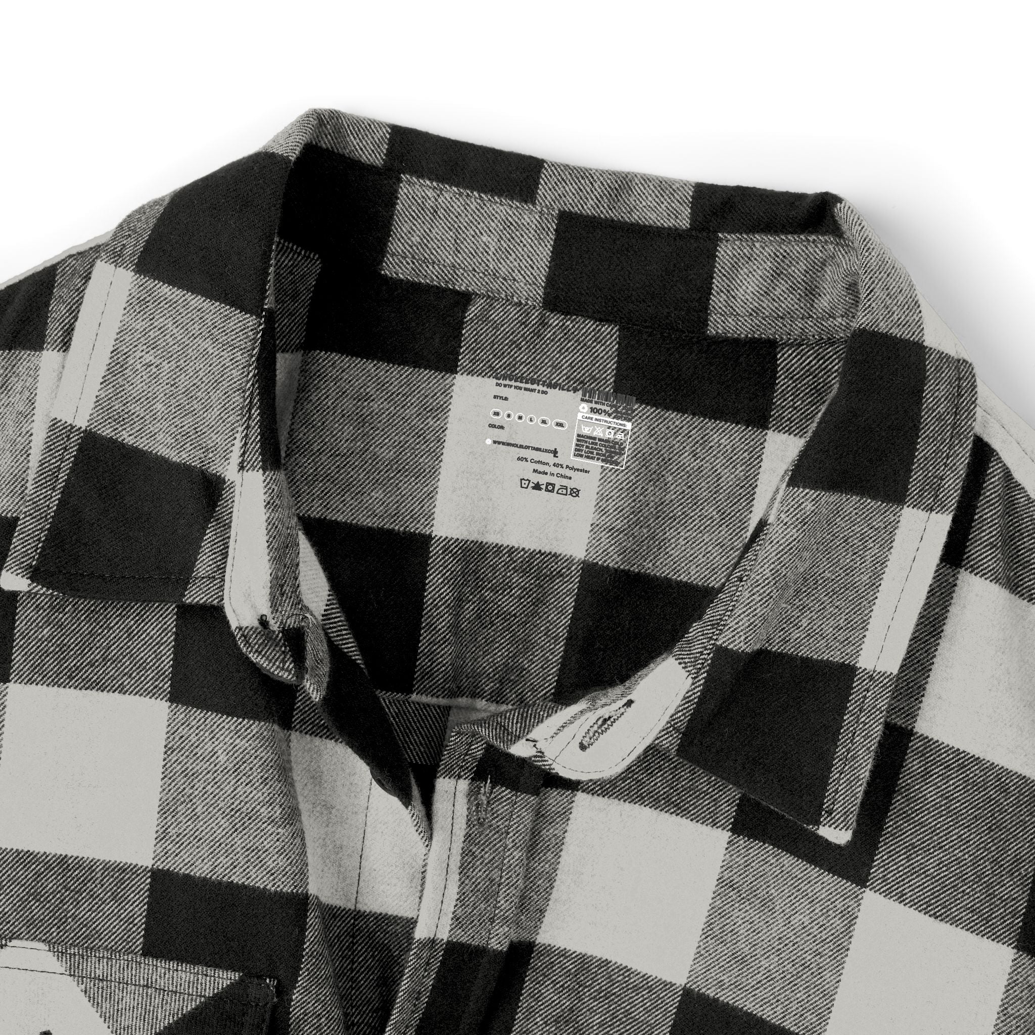 WHOLELOTTABILLY Unisex Flannel Shirt