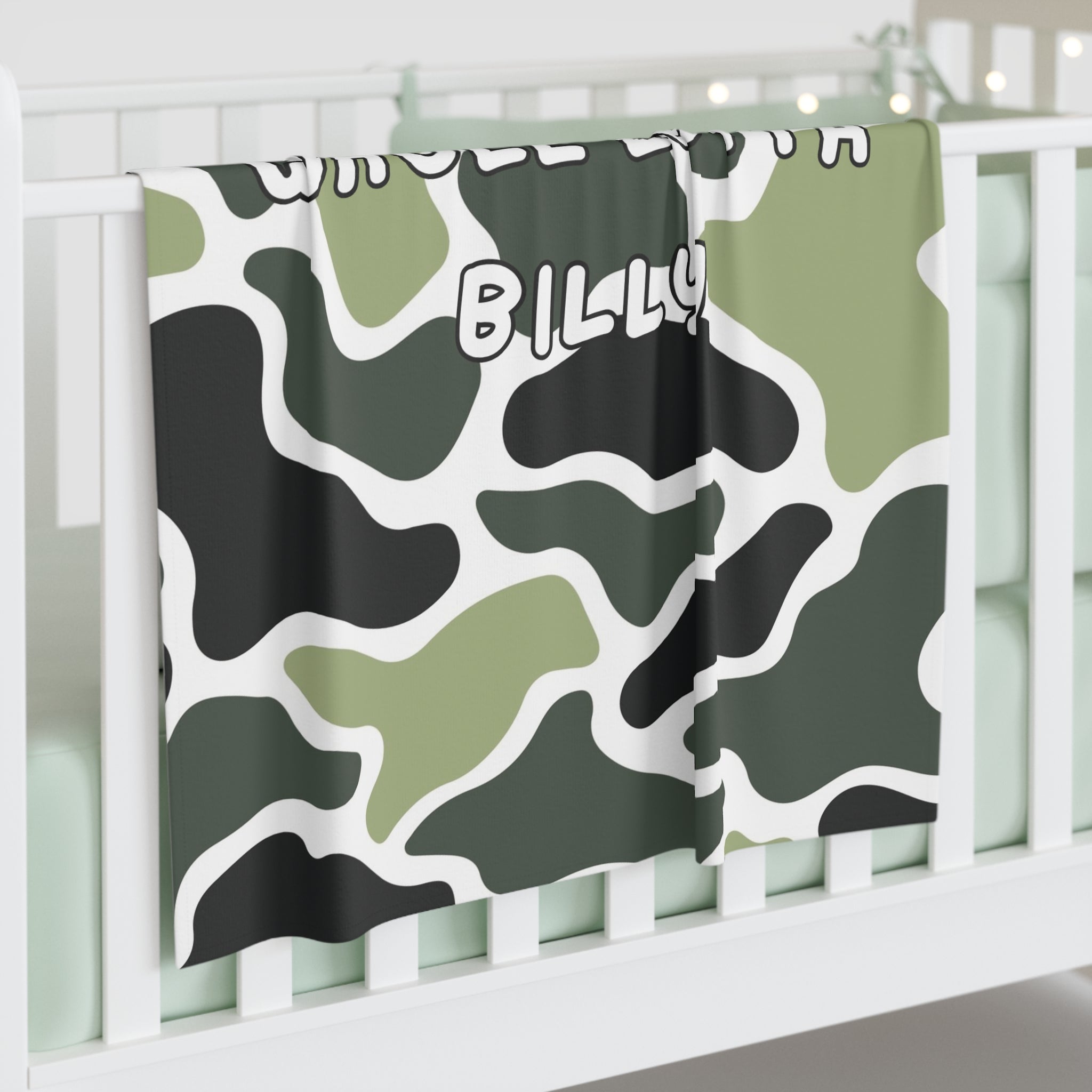 WHOLELOTTABILLY Baby Swaddle Blanket