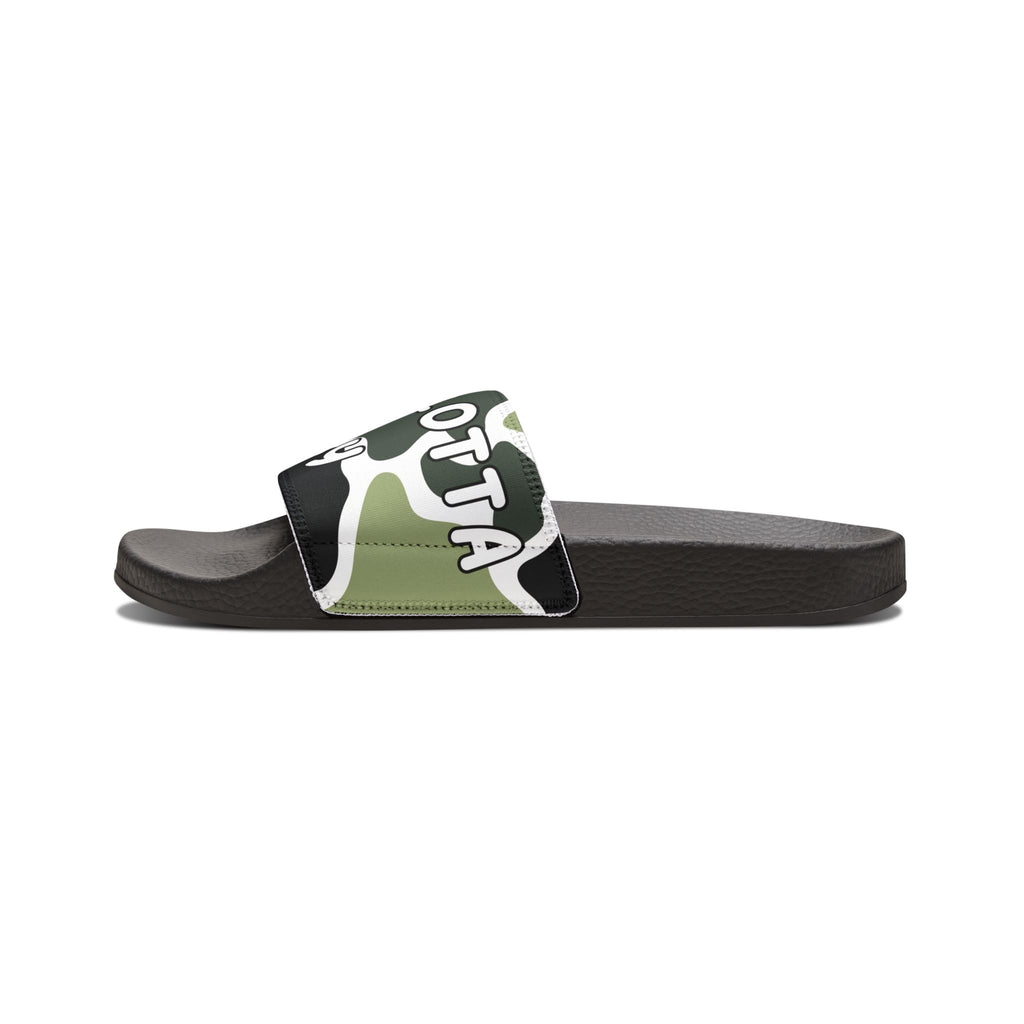 WHOLELOTTABILLY Men's Removable-Strap Sandals