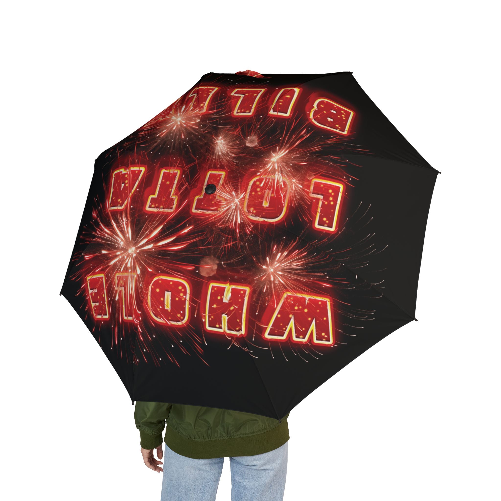WH0LE LOTTABILLY Semi-Automatic Foldable Umbrella