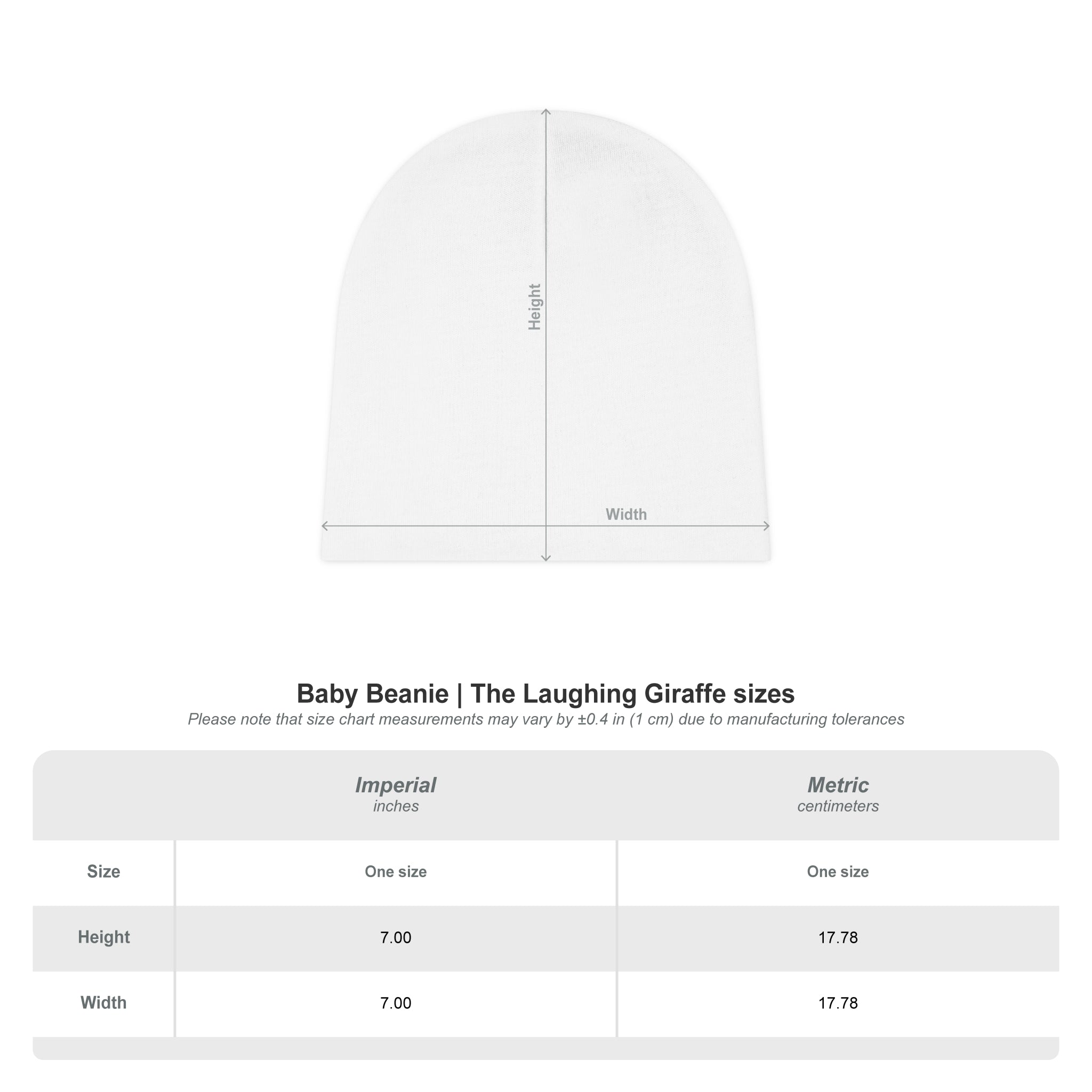 WHOLELOTTABILLY Baby Beanie