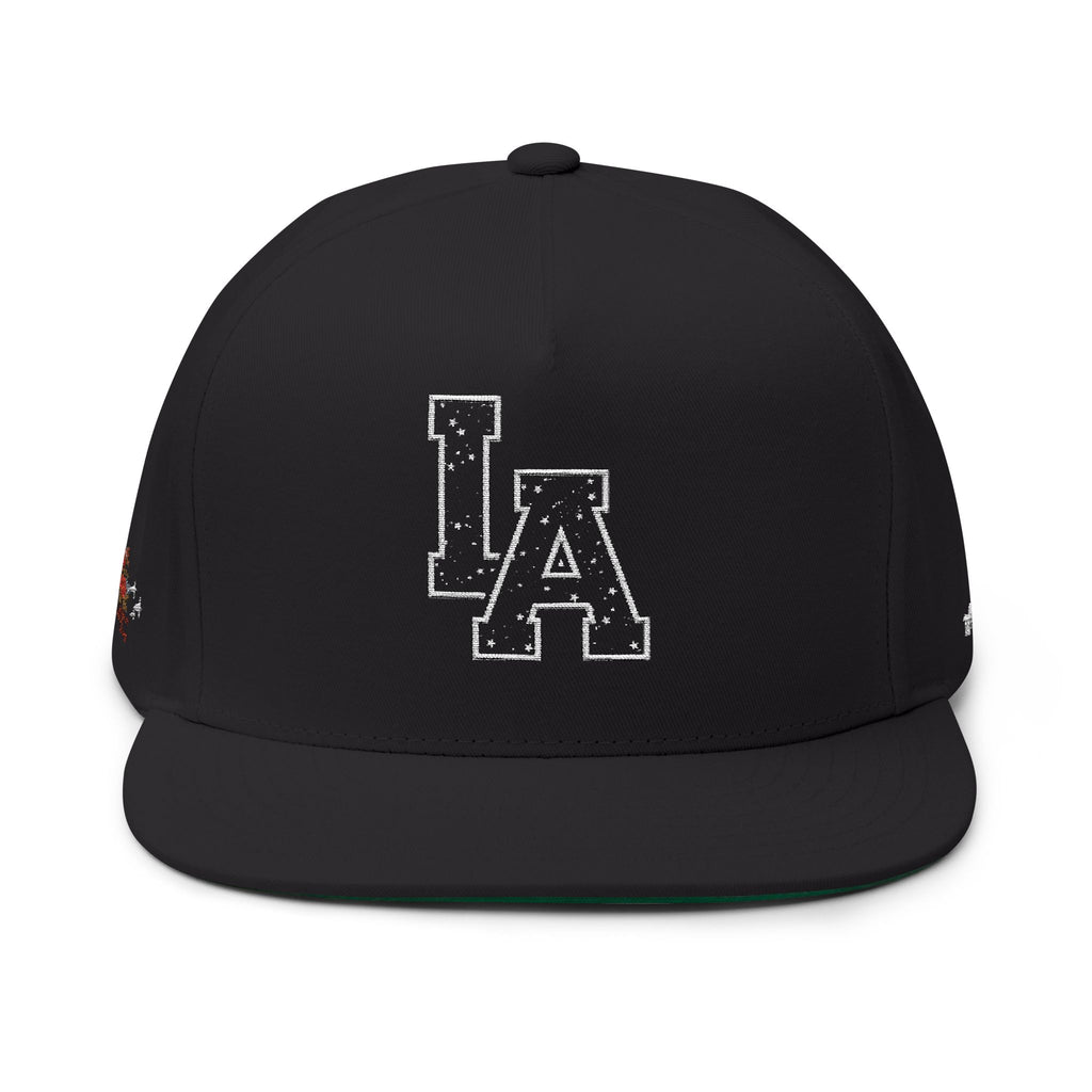 WHOLELOTTABILLY LA Flat Bill Cap (Embroidery)