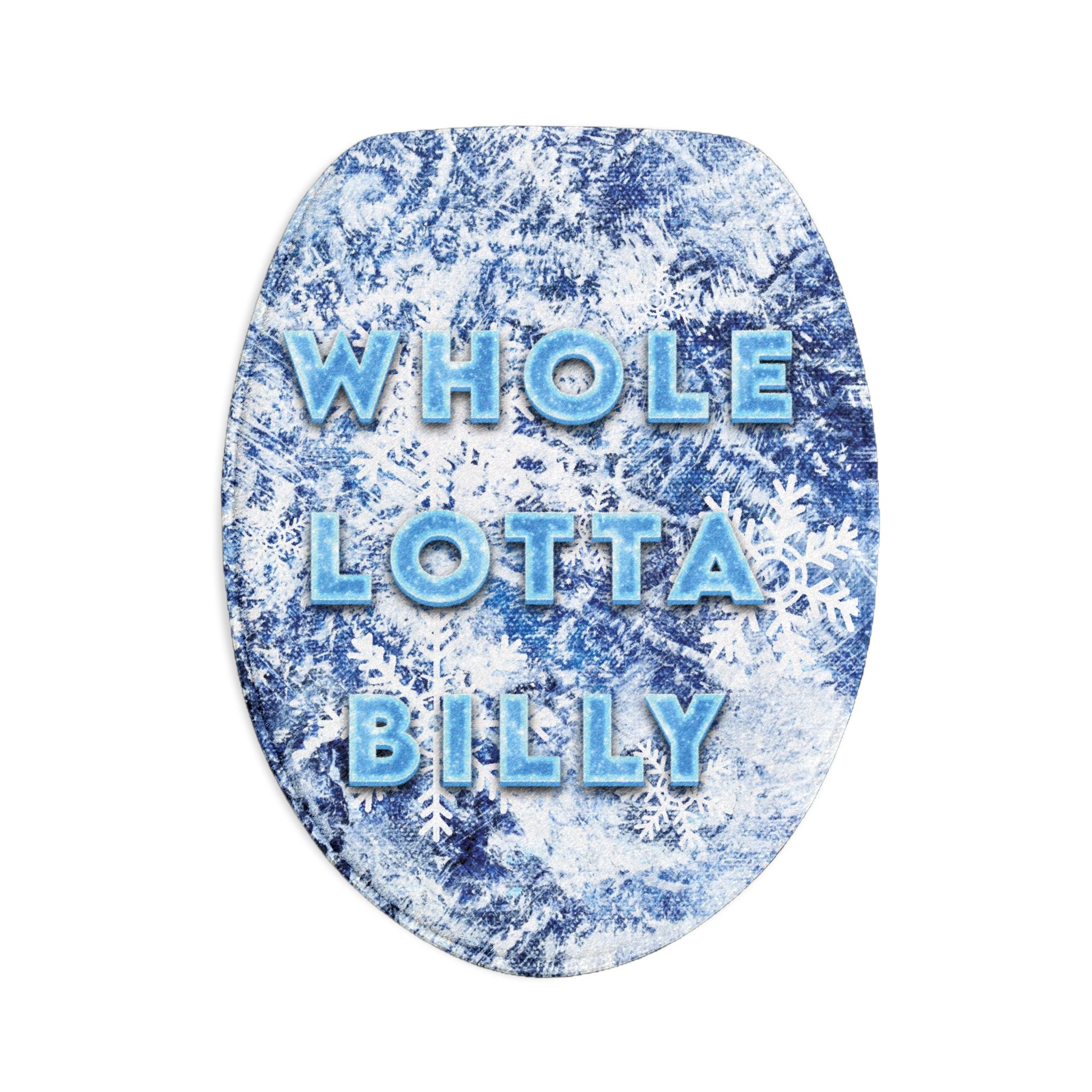 WHOLELOTTABILLY Toilet Three-Piece Set