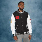 WHOLELOTTABILLY Unisex Heavyweight Letterman Jacket