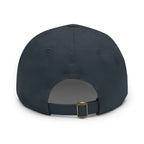 WHOLELOTTABILLY Dad Hat with Leather Patch (Rectangle)