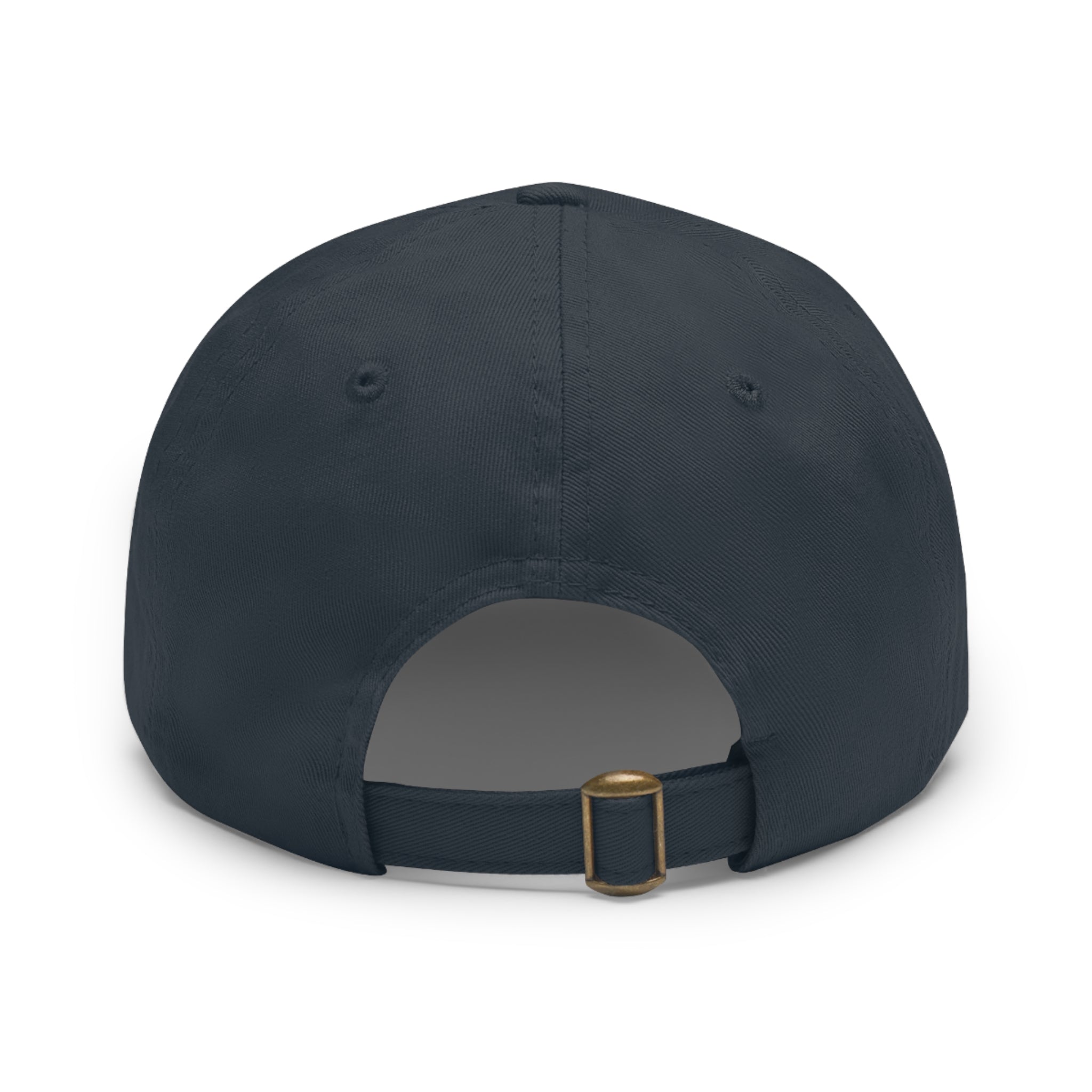 WHOLELOTTABILLY Dad Hat with Leather Patch (Rectangle)