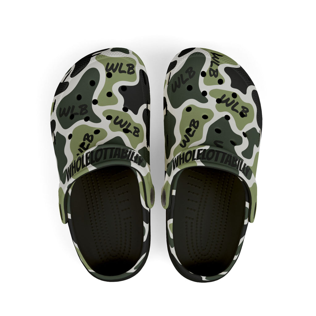 WHOLELOTTABILLY Kid's Foam Clogs