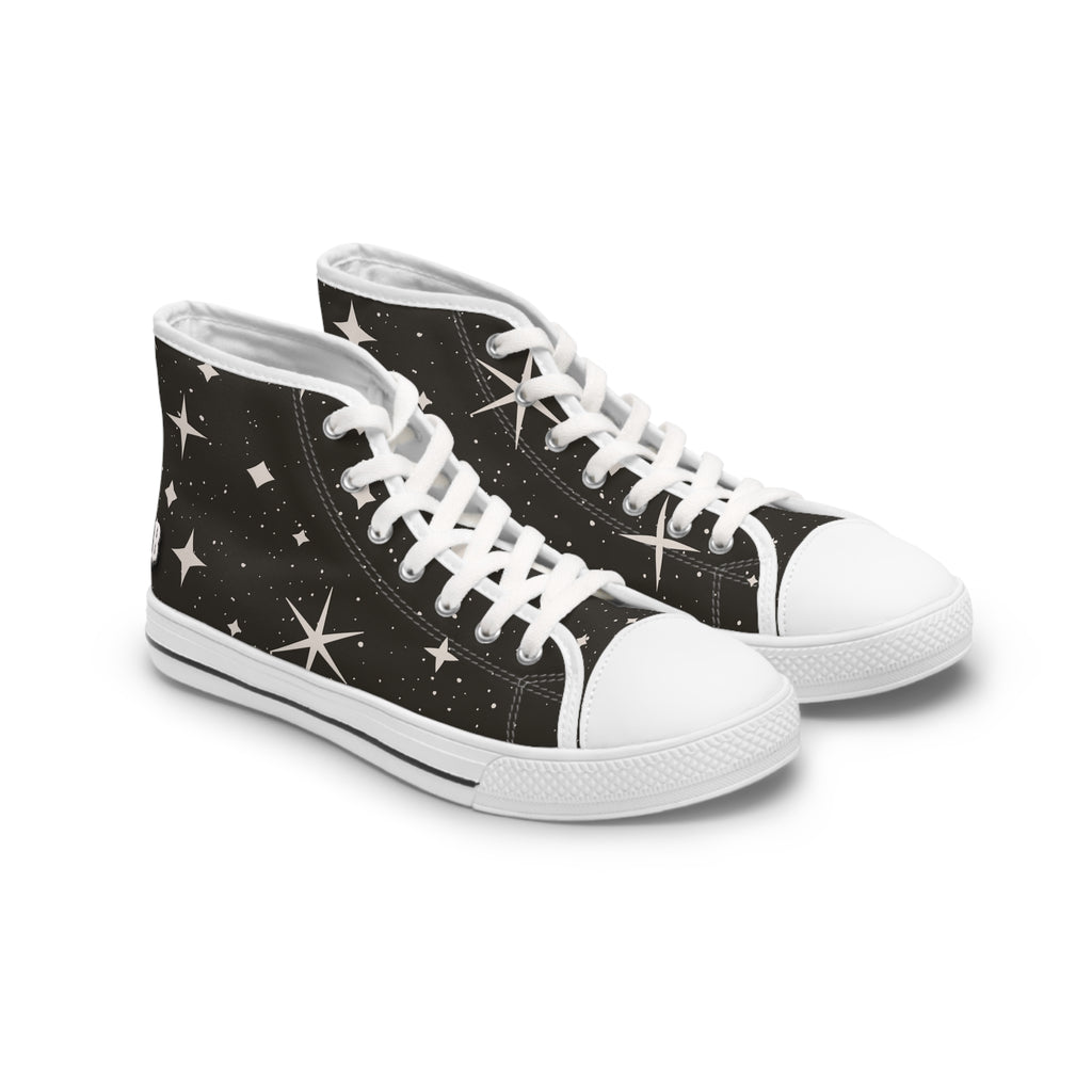 WHOLELOTTABILLY Women's High Top Sneakers