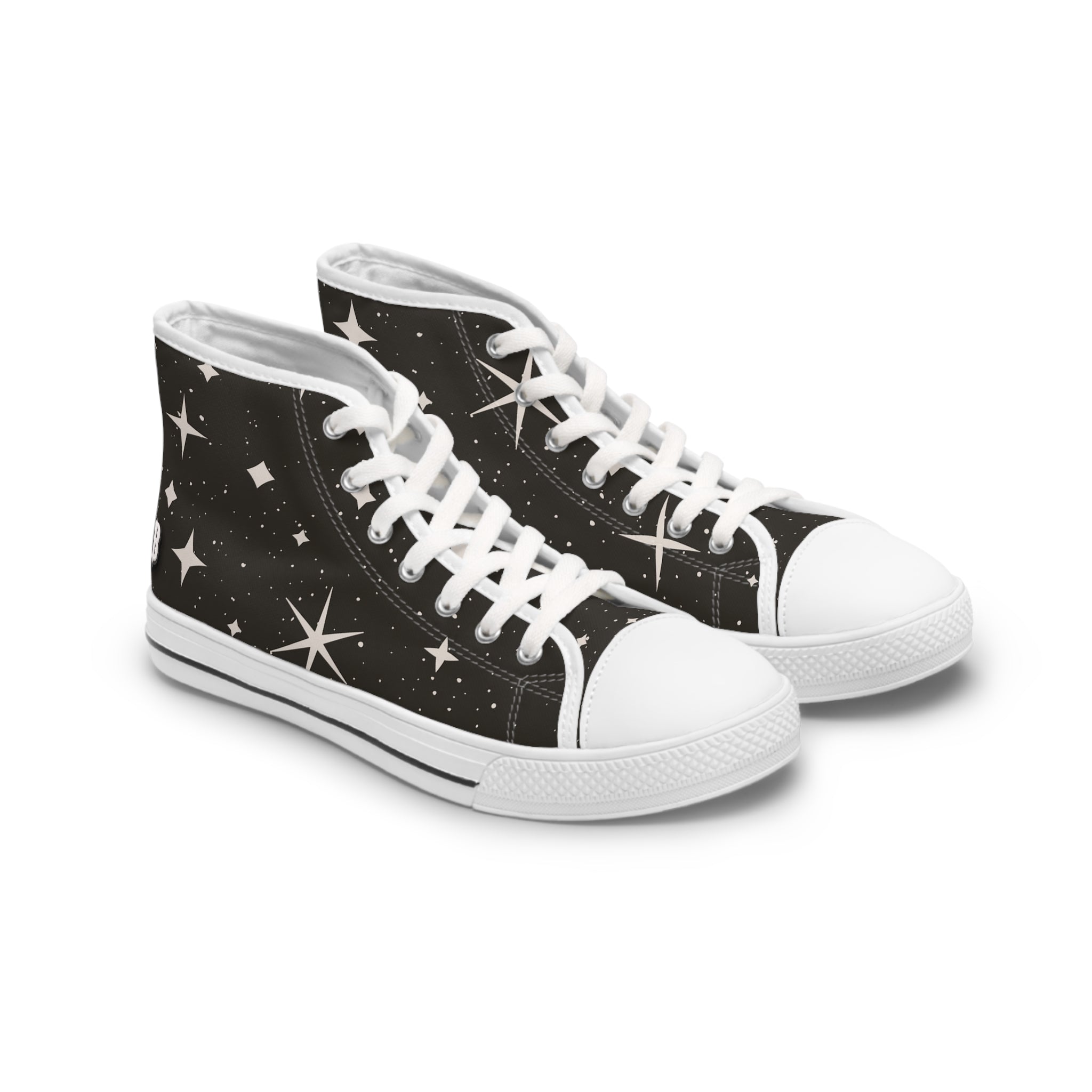 WHOLELOTTABILLY Women's High Top Sneakers
