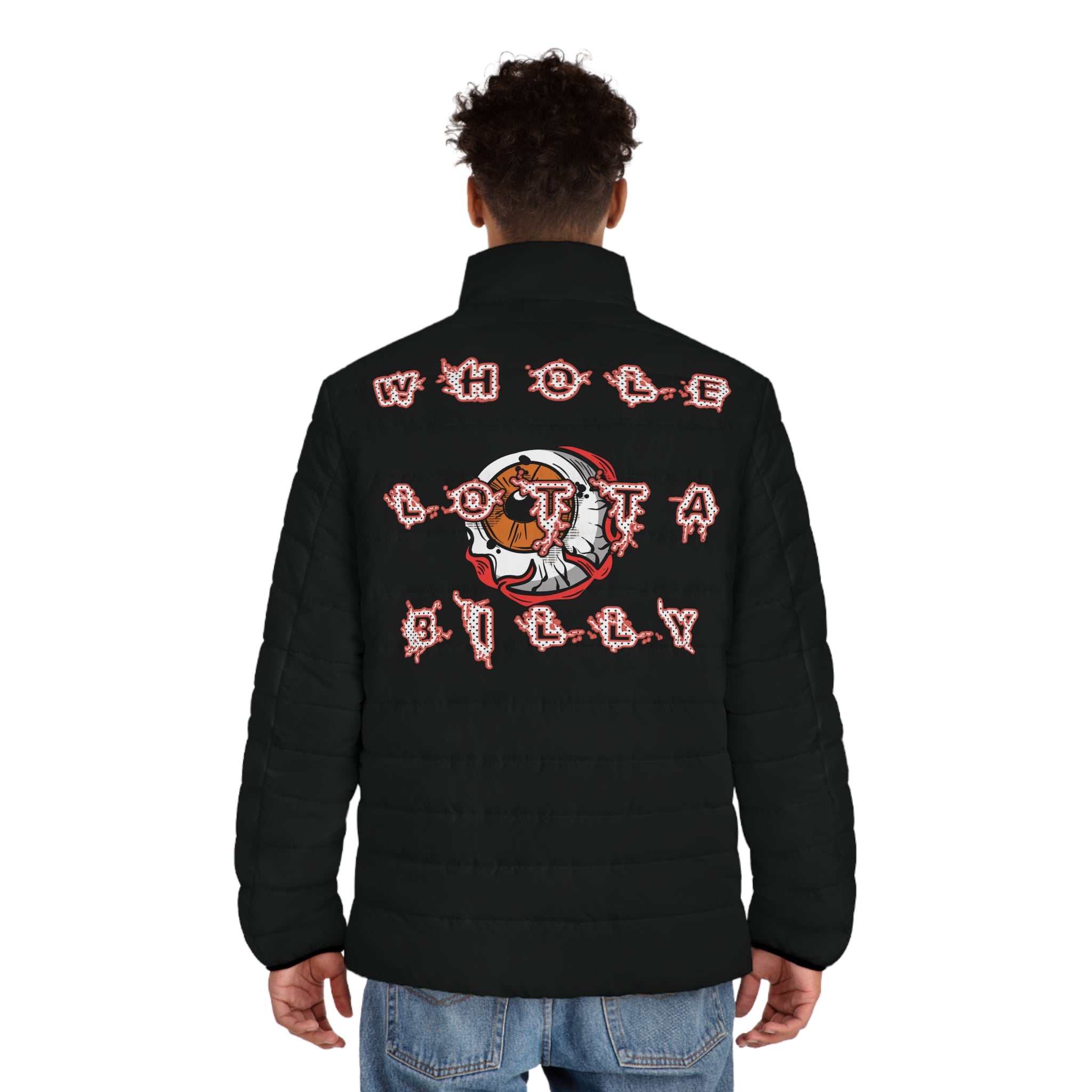 WHOLELOTTABILLY Men's Puffer Jacket