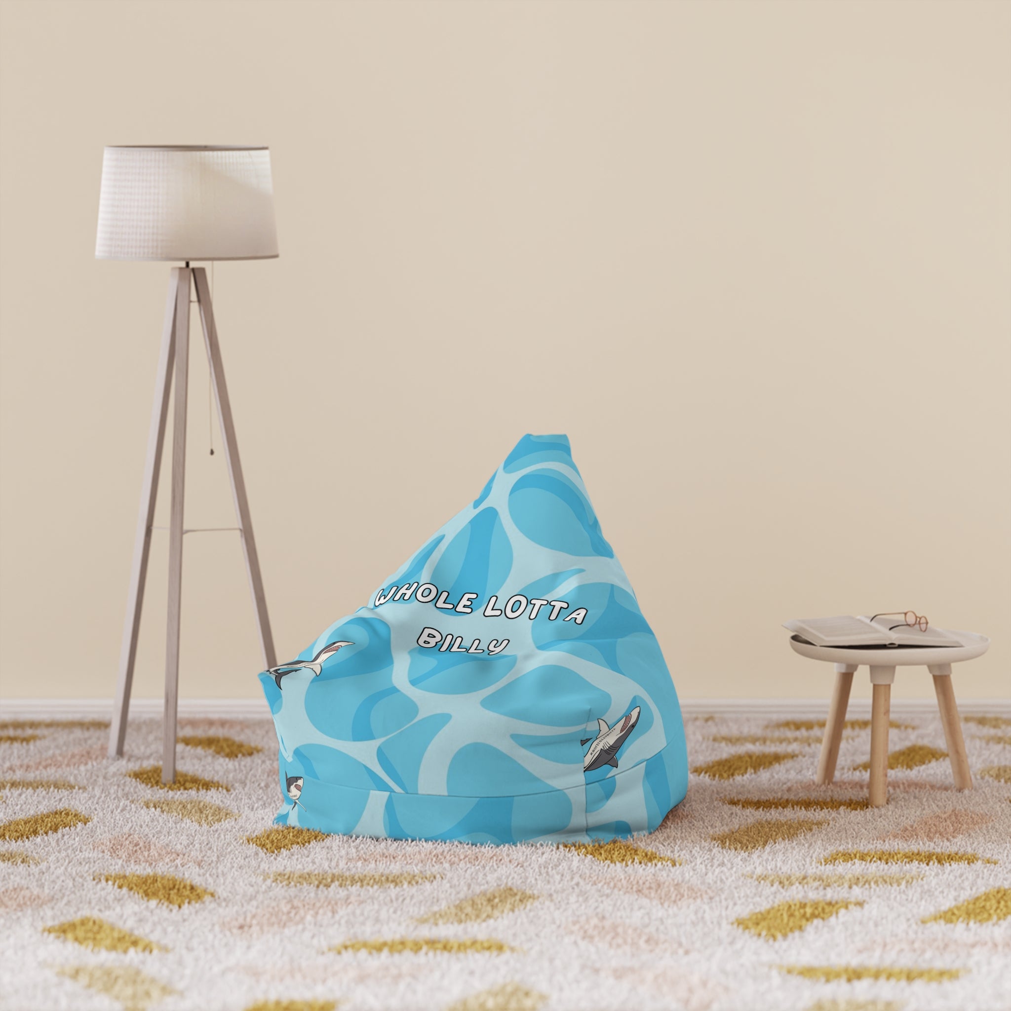 WHOLELOTTABILLY Bean Bag Chair Cover