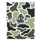 WHOLELOTTABILLY Baby Swaddle Blanket