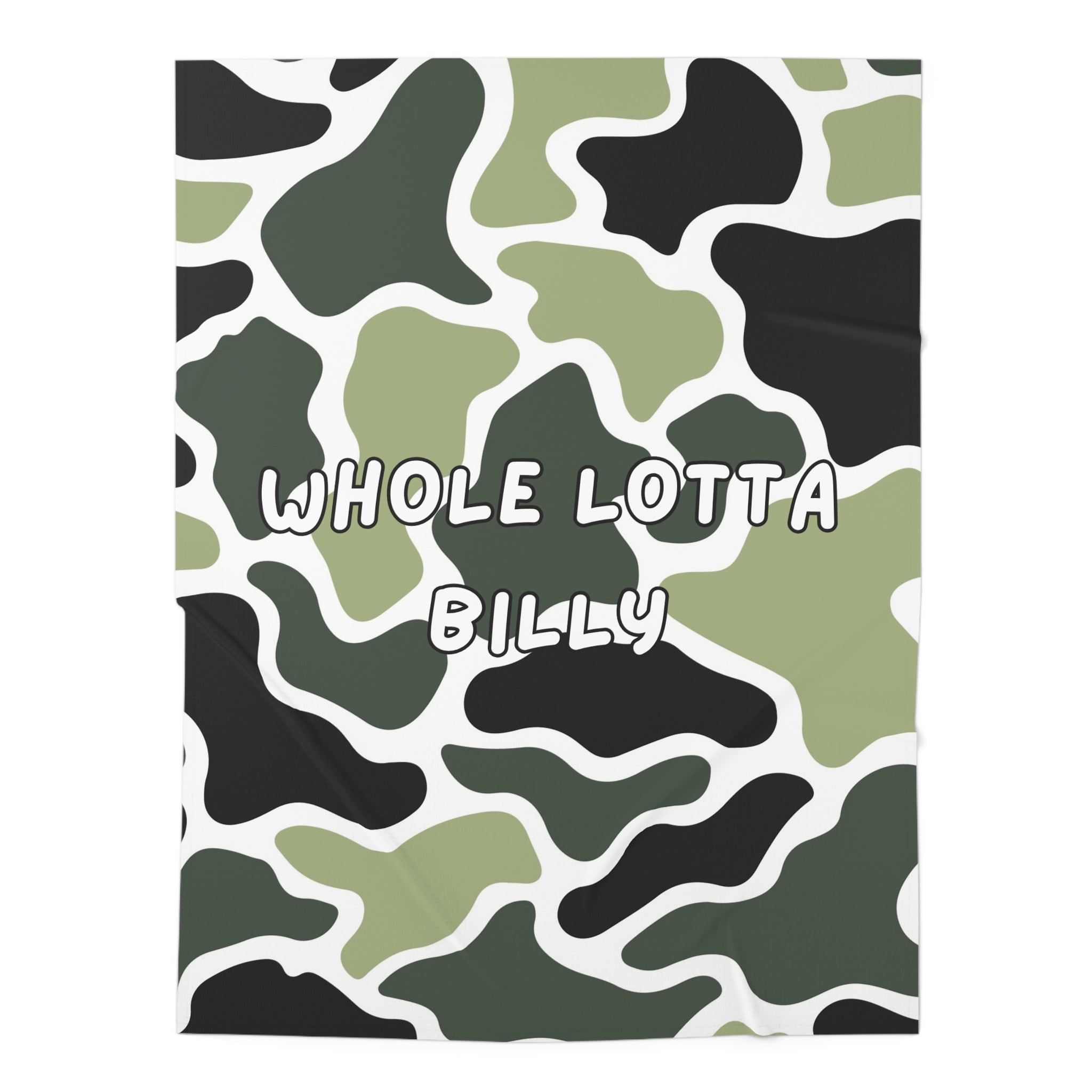 WHOLELOTTABILLY Baby Swaddle Blanket