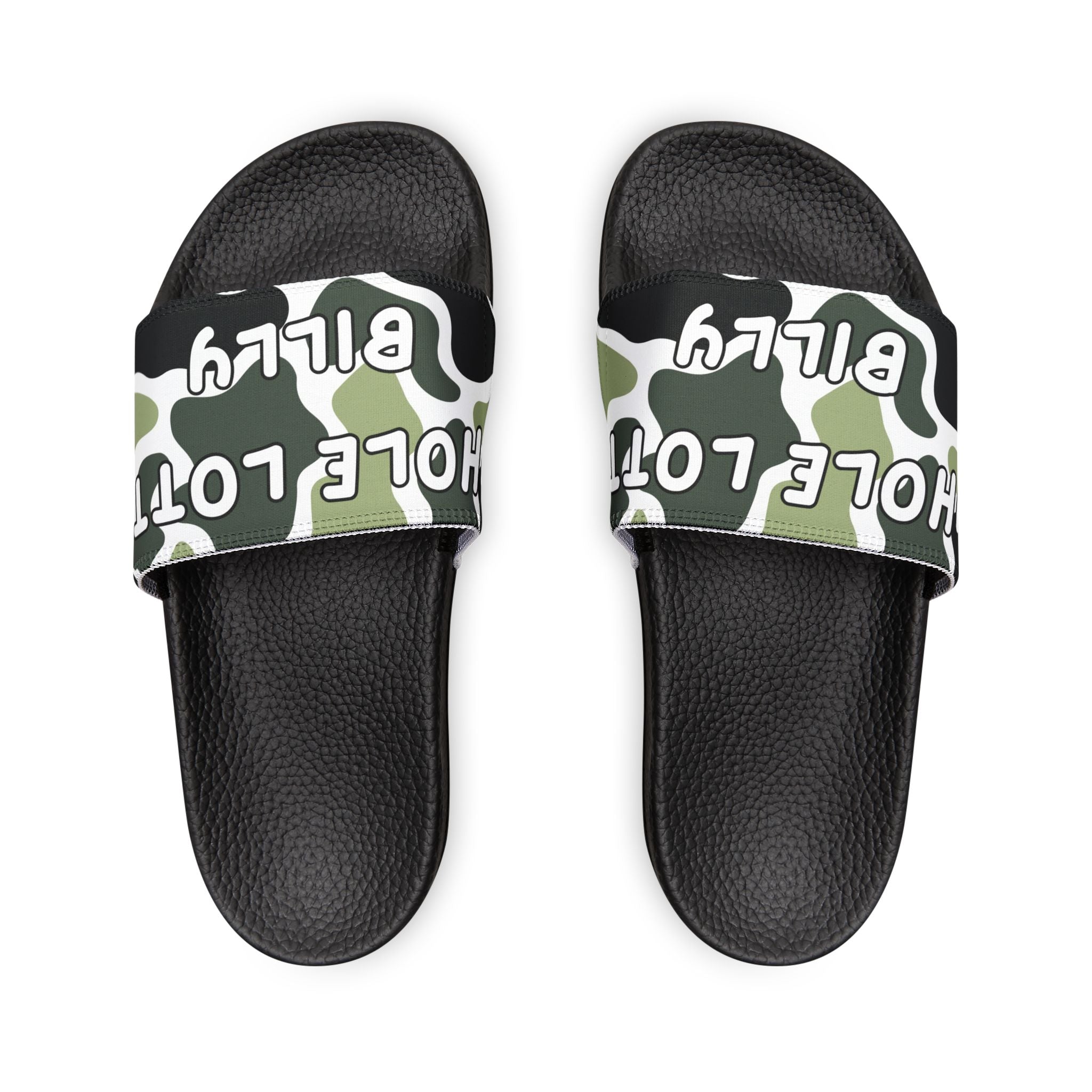WHOLELOTTABILLY Men's Removable-Strap Sandals