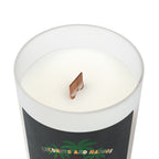 WHOLELOTTABILLY Frosted Glass Candle, 11oz