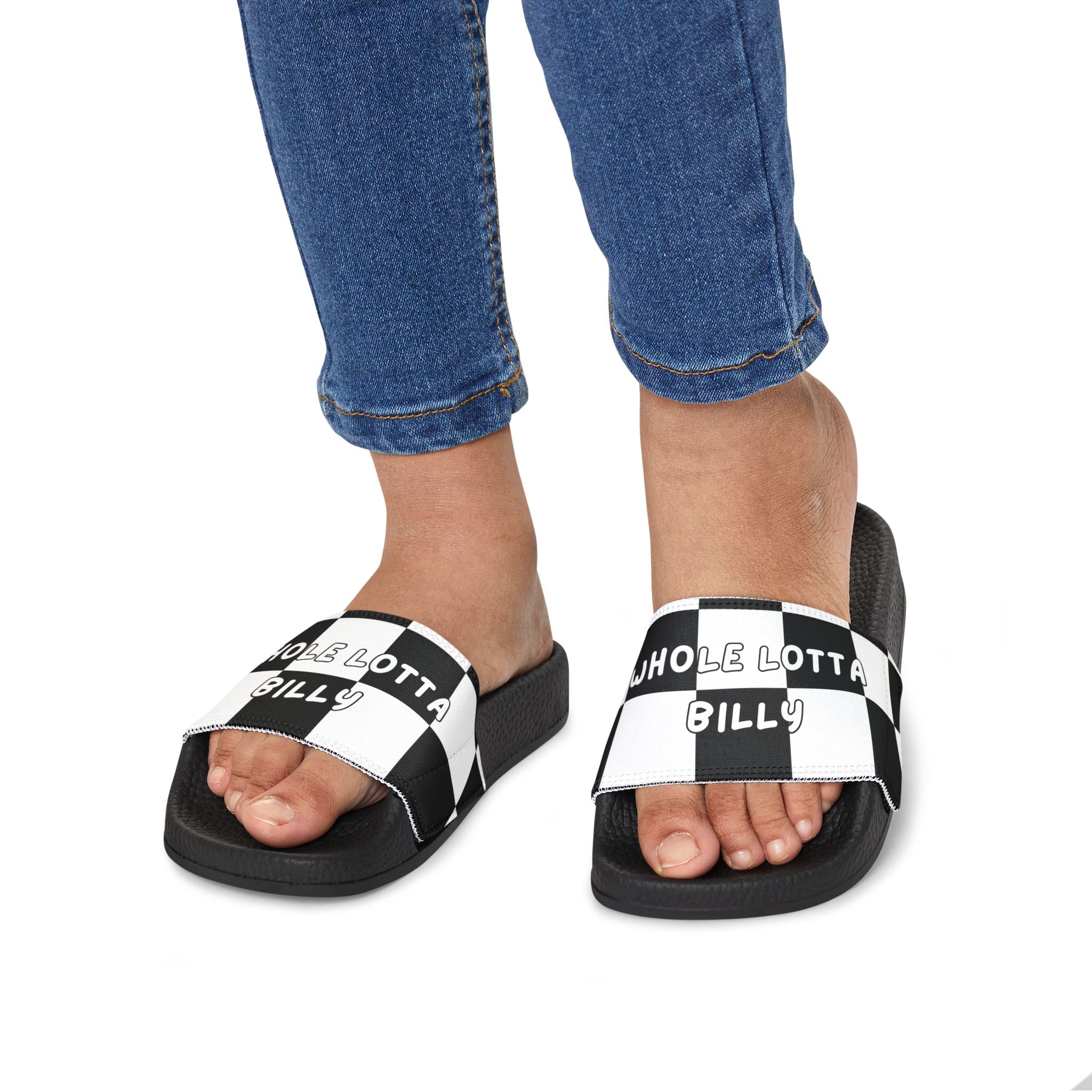 WHOLELOTTABILLY UNISEX Youth Removable-Strap Sandals