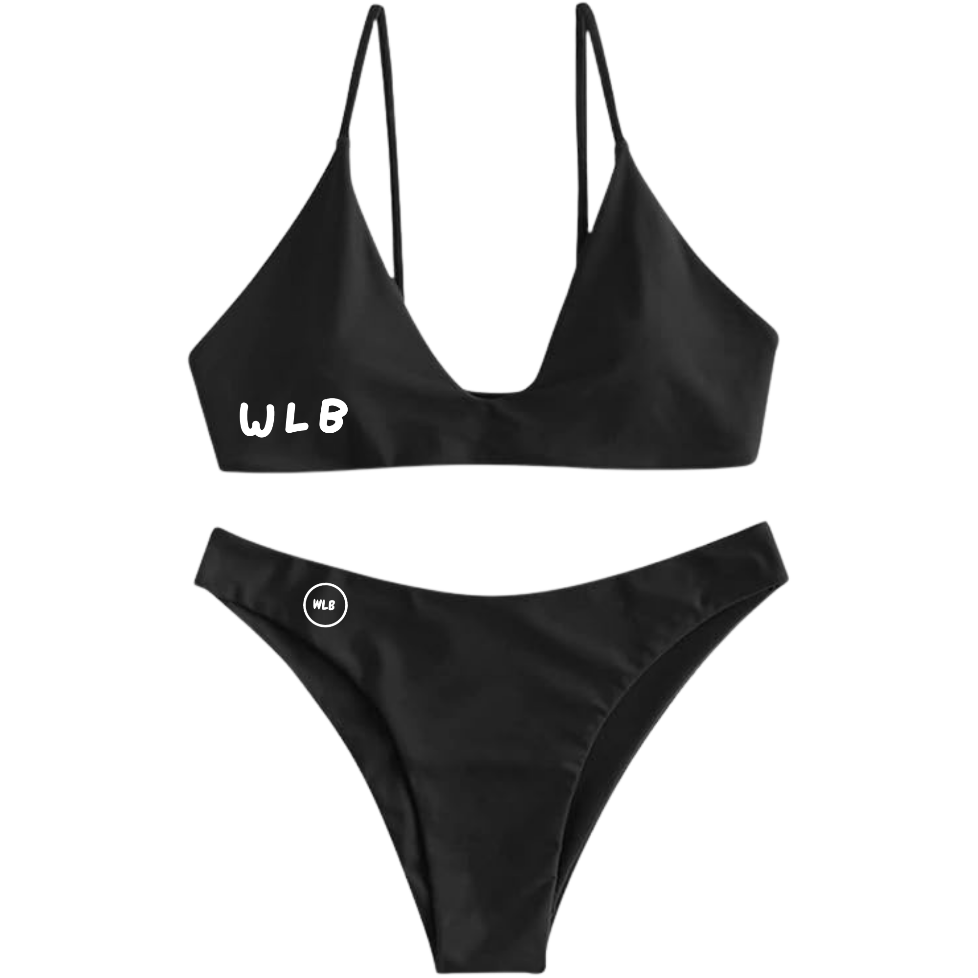 WHOLELOTTABILLY Women's  Two Piece Swimsuit