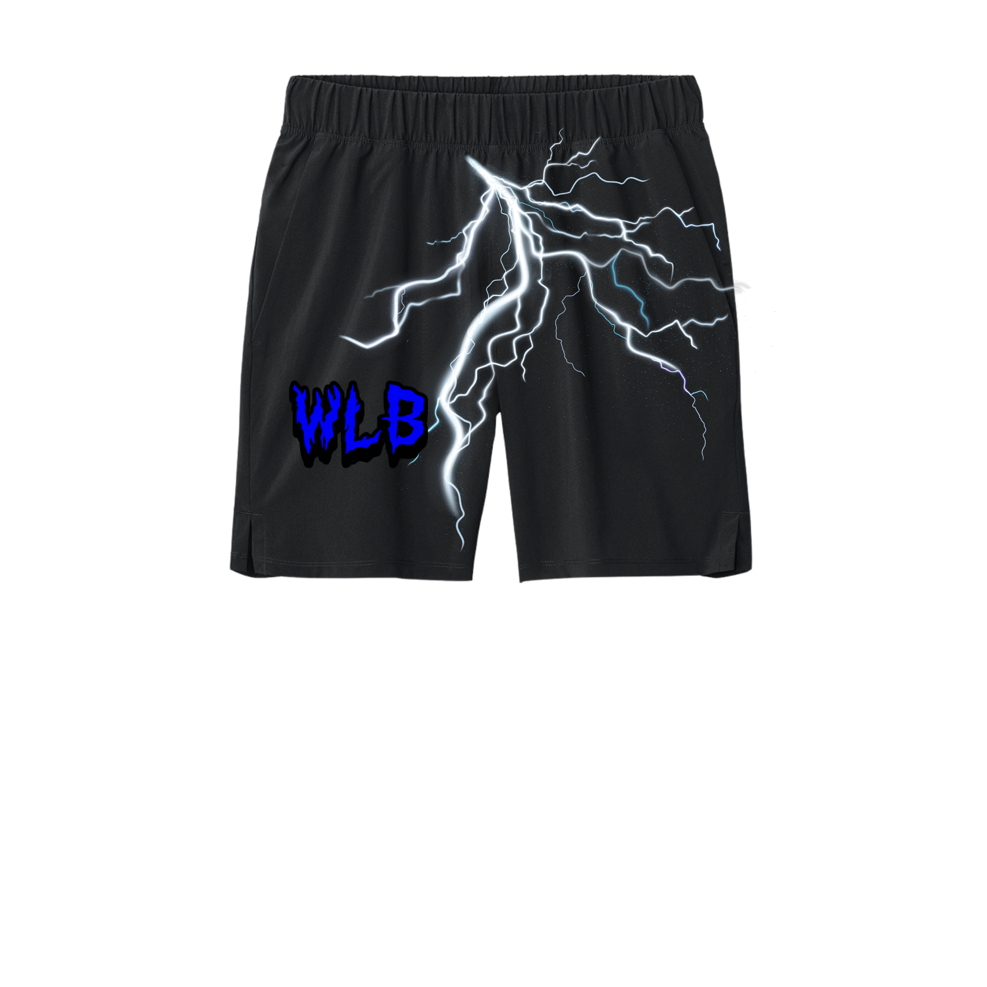 WHOLELOTTABILLY LIGHTNING MESH SHORTS