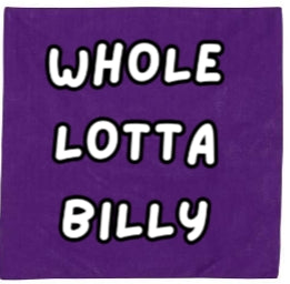 WHOLELOTTABILLY Cotton Bandana