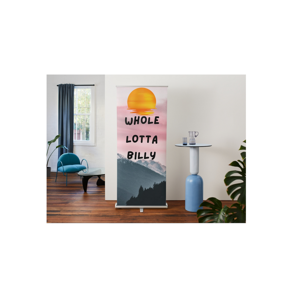 WHOLELOTTABILLY RETRACTABLE BANNER