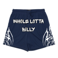 WHOLELOTTABILLY FLAME MESH SHORTS