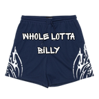 WHOLELOTTABILLY FLAME MESH SHORTS