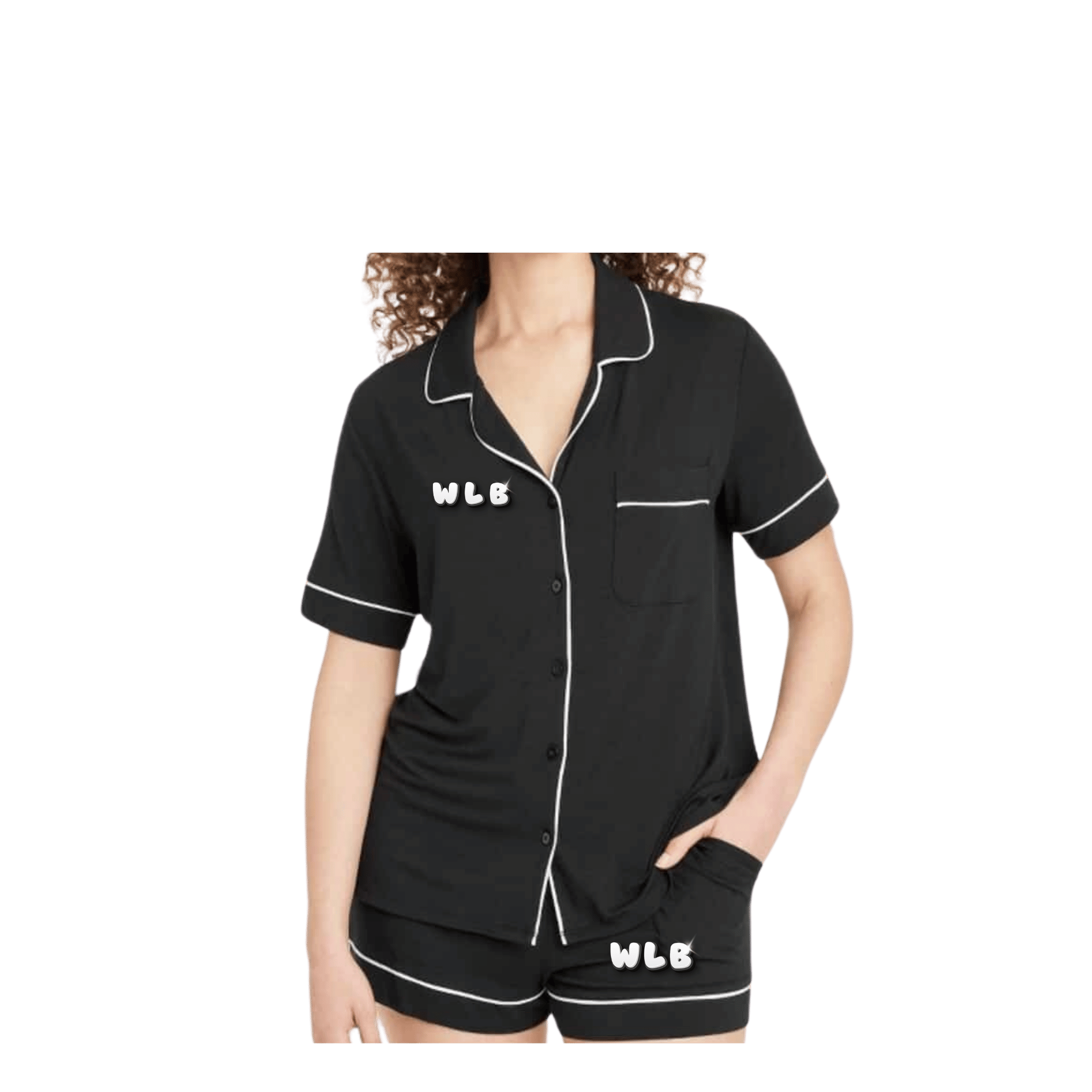 WHOLELOTTABILLY WOMENS SLEEP SILK SET