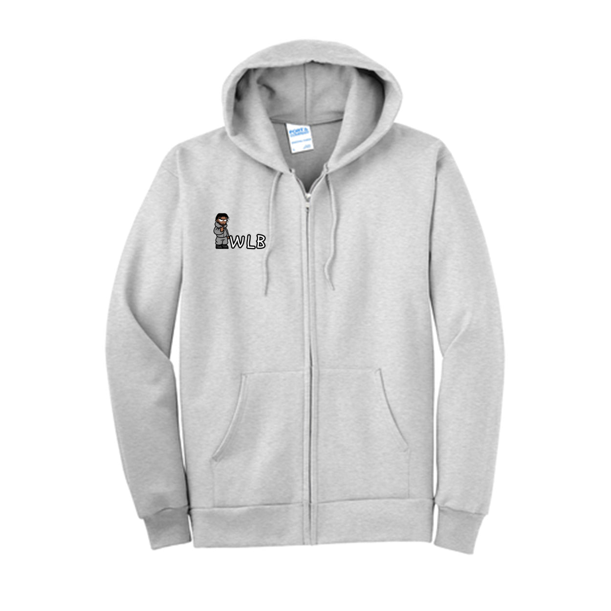 WHOLELOTTABILLY Full-Zip Hooded Sweatshirt