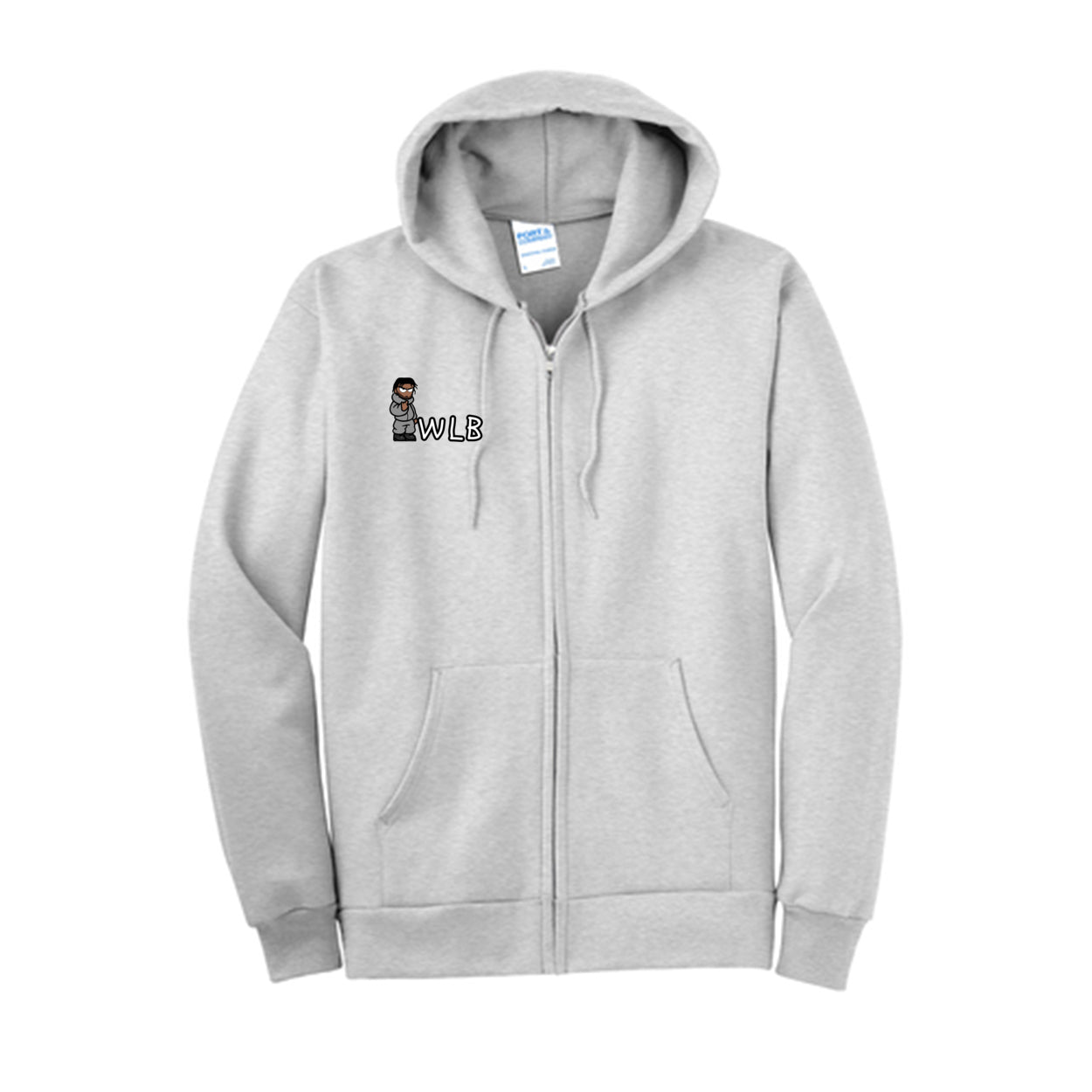 WHOLELOTTABILLY Full-Zip Hooded Sweatshirt