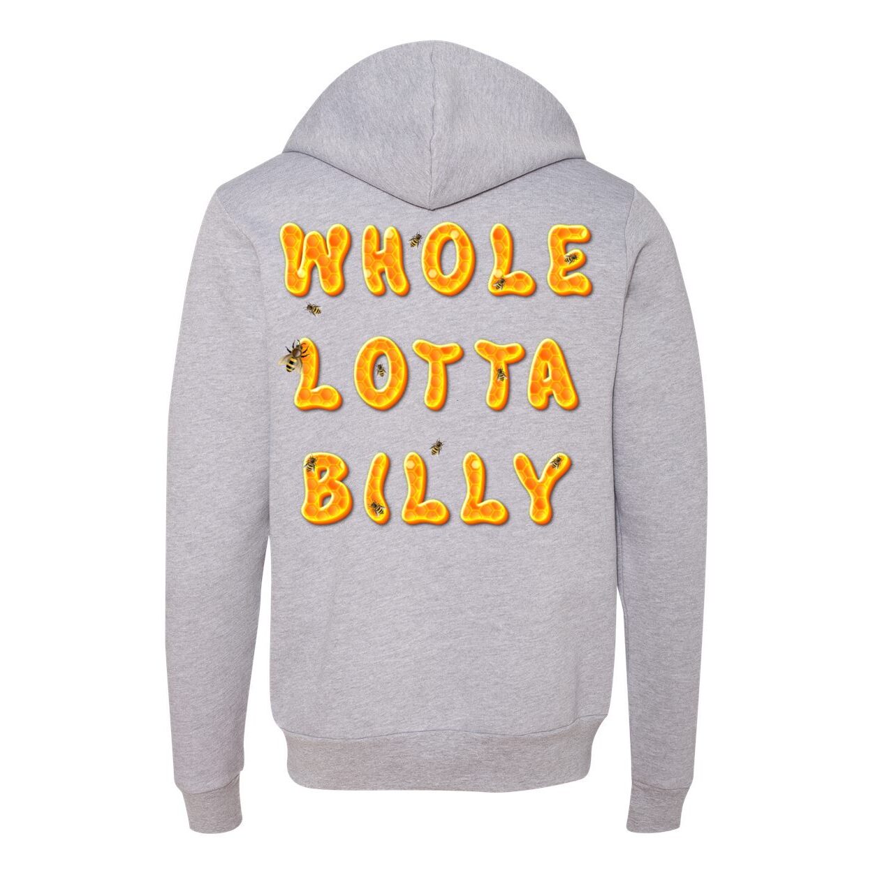 WHOLELOTTABILLY HONEYBEE Unisex Full-Zip Hooded Sweatshirt