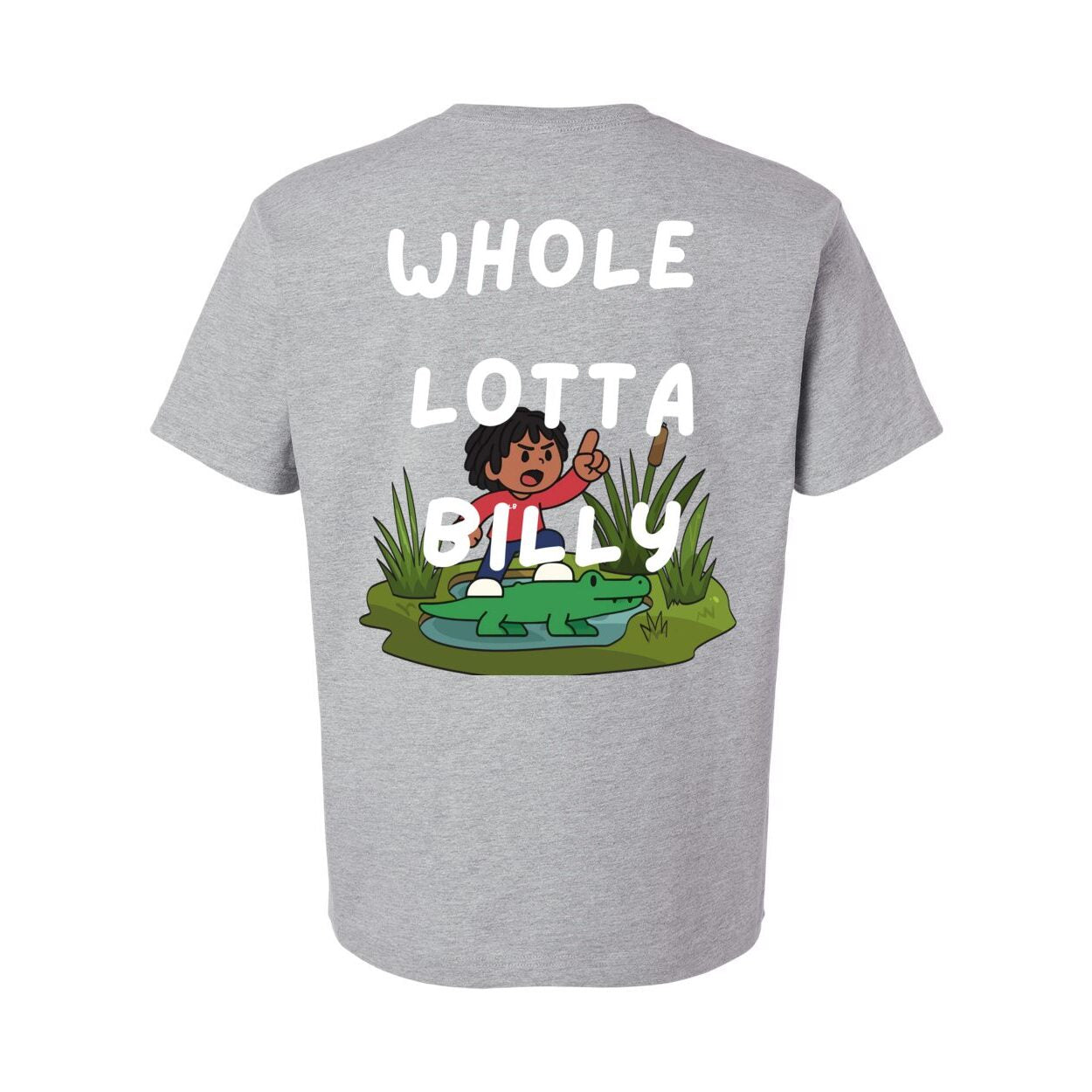 WHOLELOTTABILLY FALLEN GATOR Unisex  Heavyweight Tee