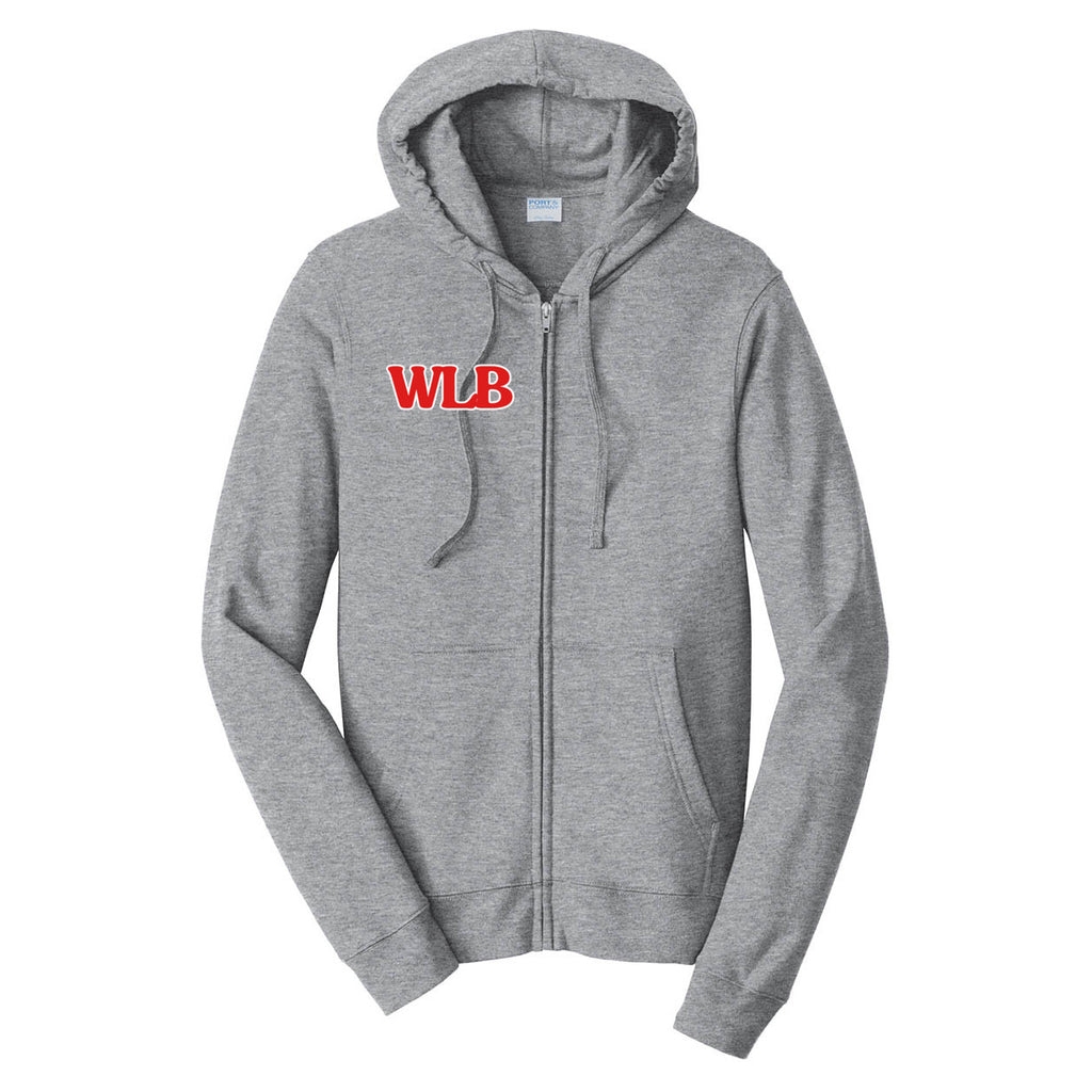 WLB  Fleece Full-Zip Hooded Sweatshirt