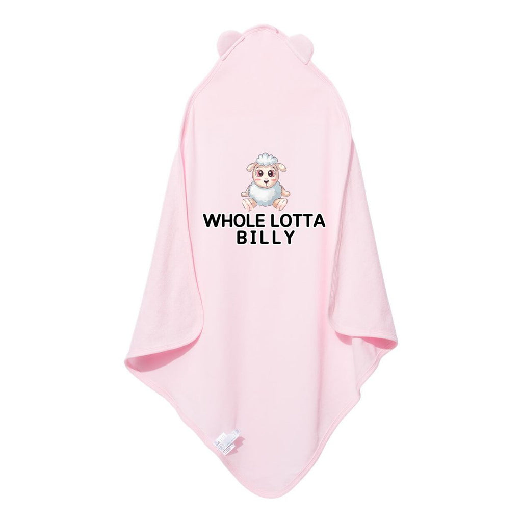 WHOLELOTTABILLY Terry Cloth Hooded Towel with Ears