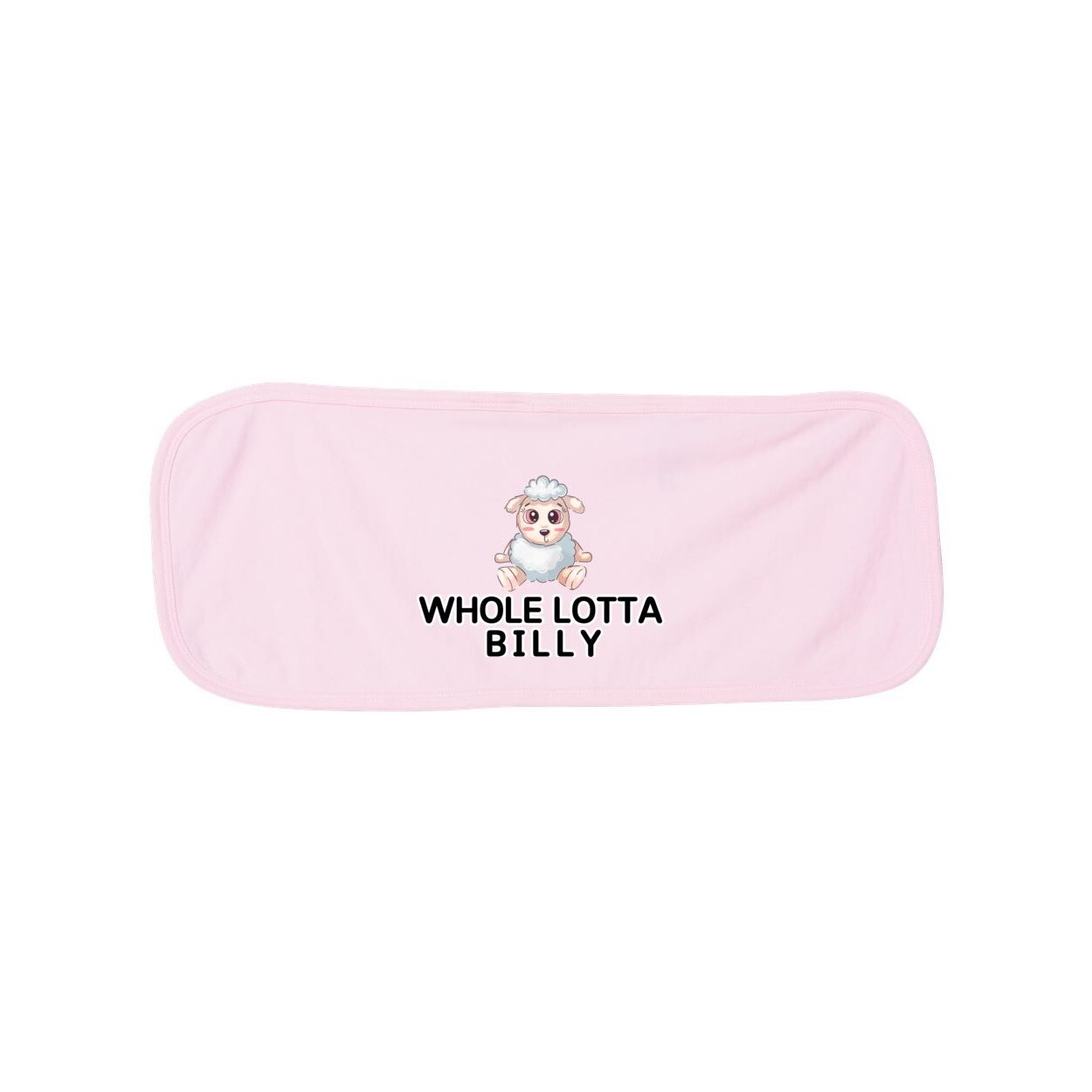 wholelottabilly baby Burp Cloth