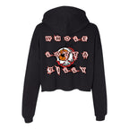 WHOLELOTTABILLY LOST IN TIME  Women's Cropped Fleece Hoodie