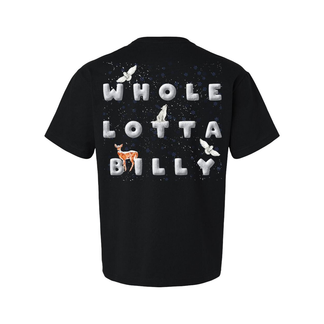 WHOLELOTTABILLY SNOWFALL Unisex Heavyweight Tee