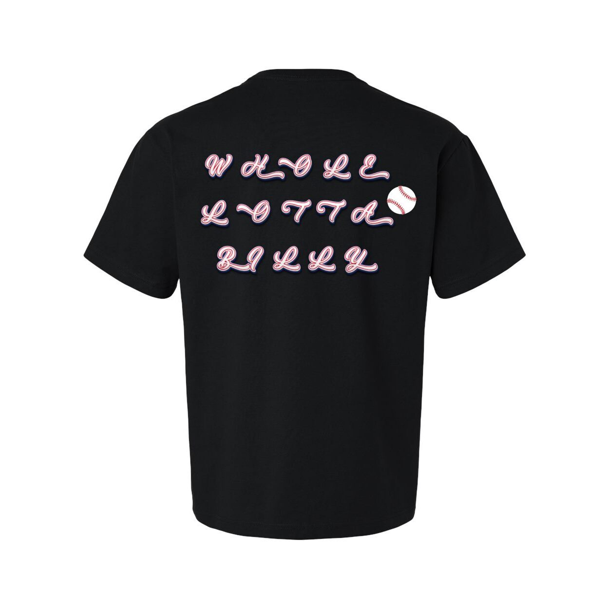 WHOLELOTTABILLY Unisex BASEBALL Heavyweight Tee