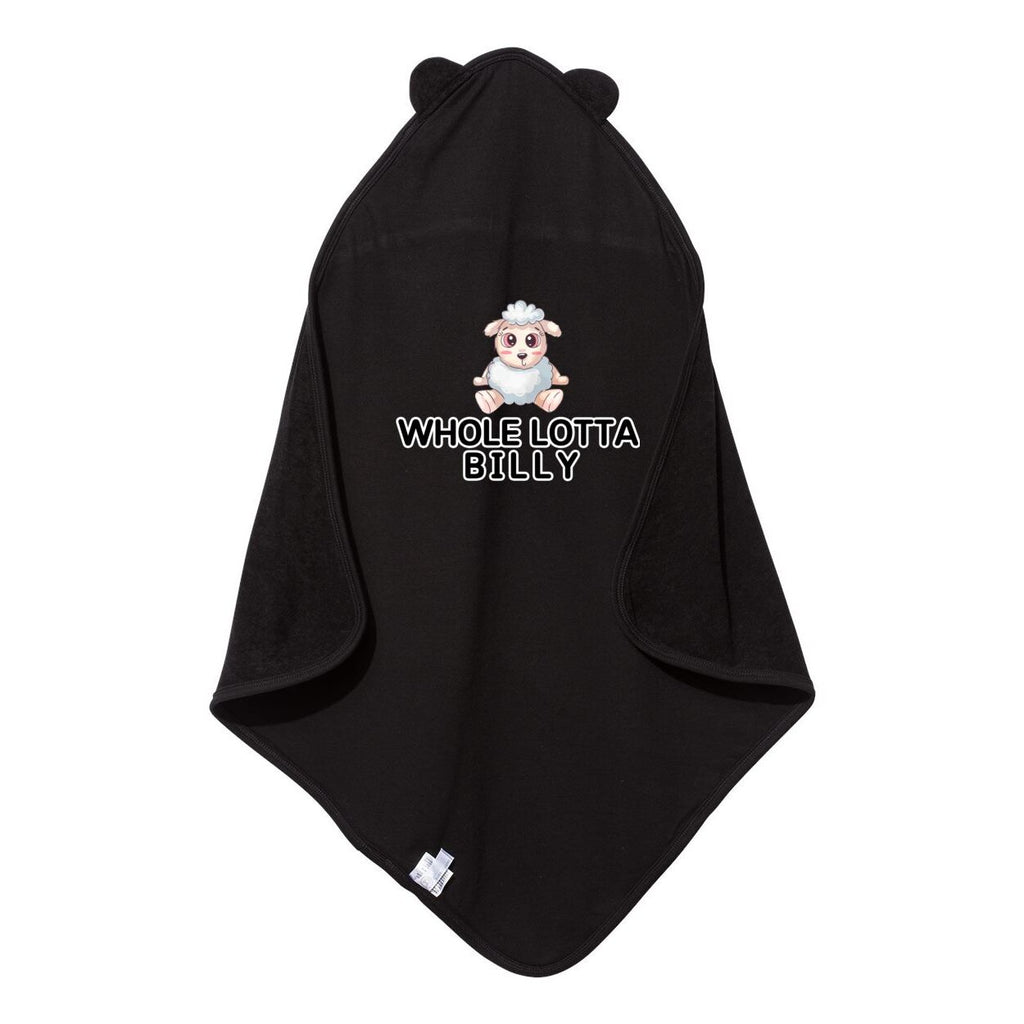 WHOLELOTTABILLY Terry Cloth Hooded Towel with Ears