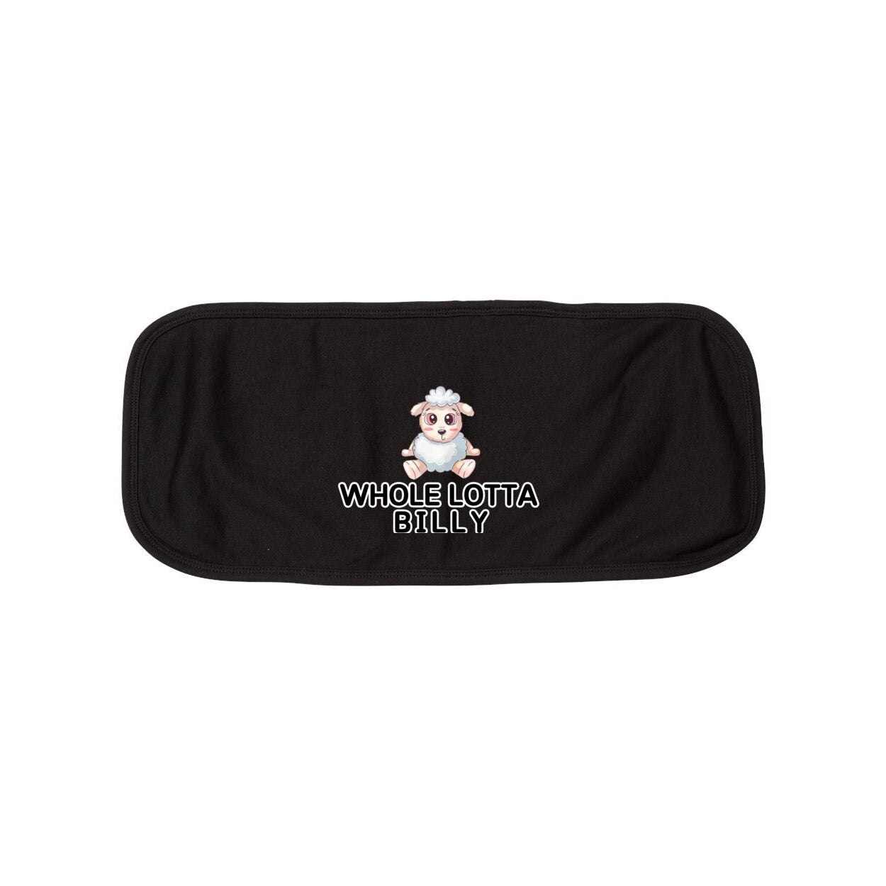 wholelottabilly baby Burp Cloth